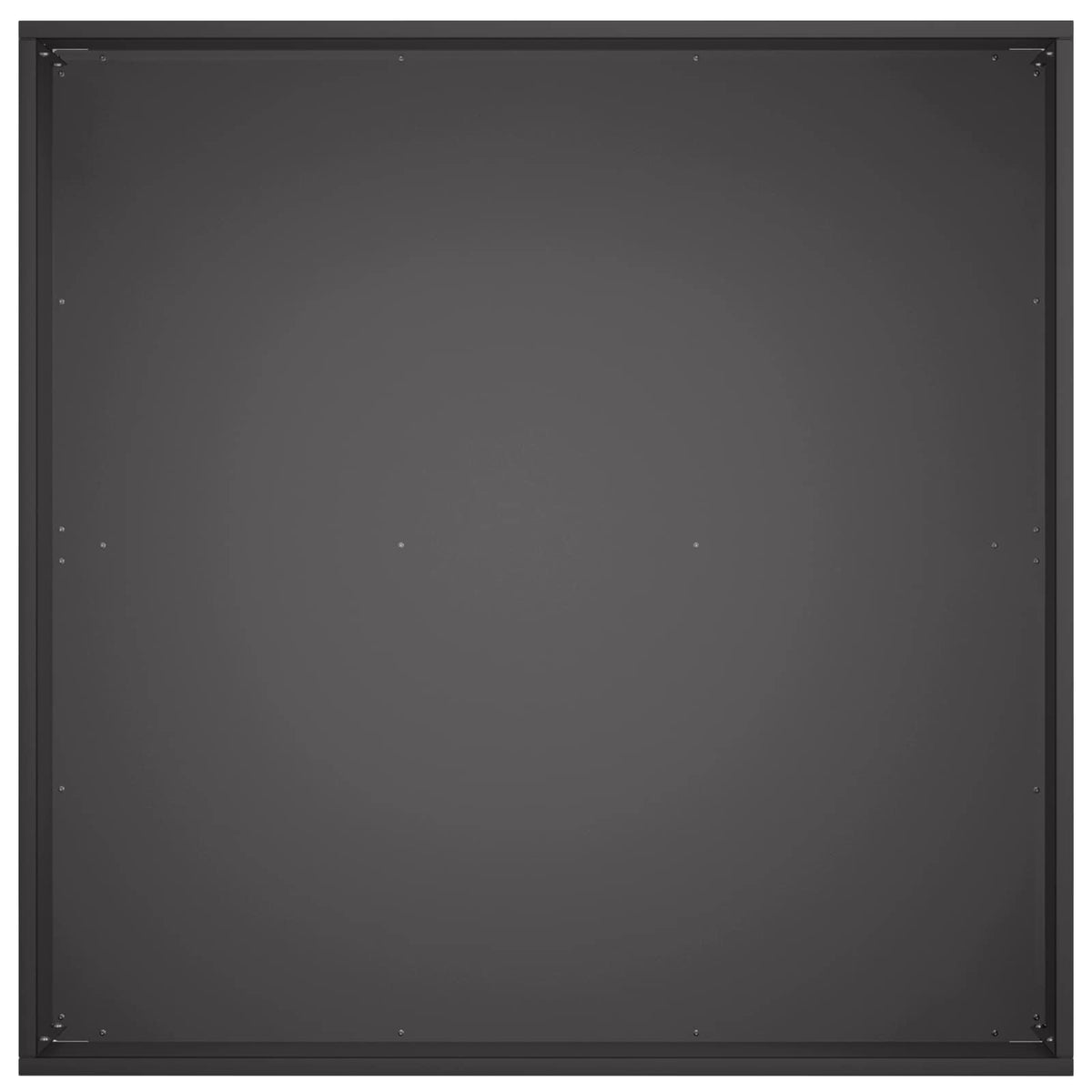 Vrtna saksija 2 kom. Crna 40 x 40 x 20 cm Čelična vrata