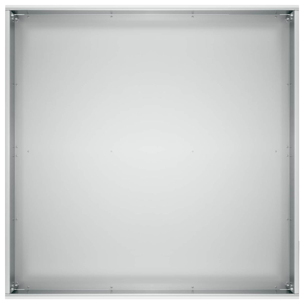 Vrtna saksija 2 kom. Srebrna 60 x 60 x 20 cm Pocinčani čelik