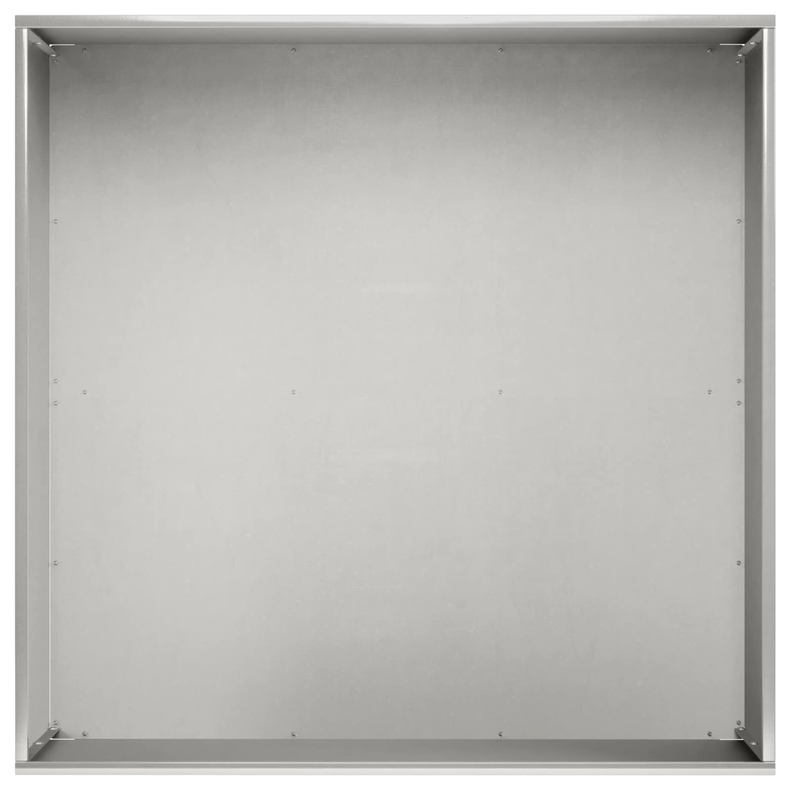 Vrtna saksija 2 kom. Srebrna 60 x 60 x 30 cm Nehrđajući čelik