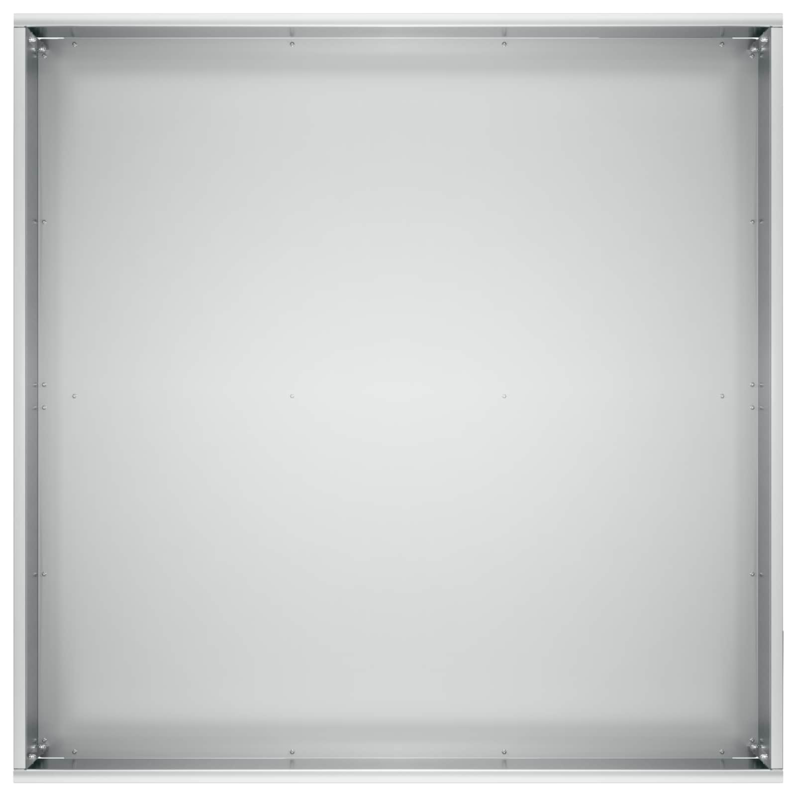 Vrtna saksija Srebrna 60 x 60 x 30 cm Pocinčani čelik