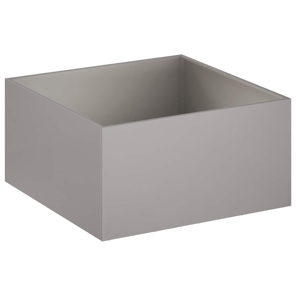 Vrtna saksija Rđa 80 x 80 x 40 cm Otporni čelik
