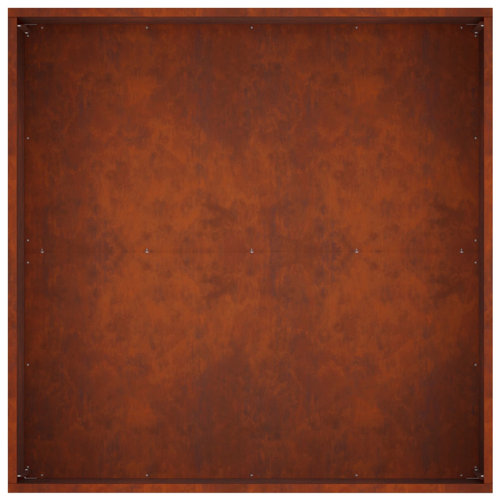 Vrtna saksija 2 kom. Rđa 100 x 100 x 40 cm Otporni čelik
