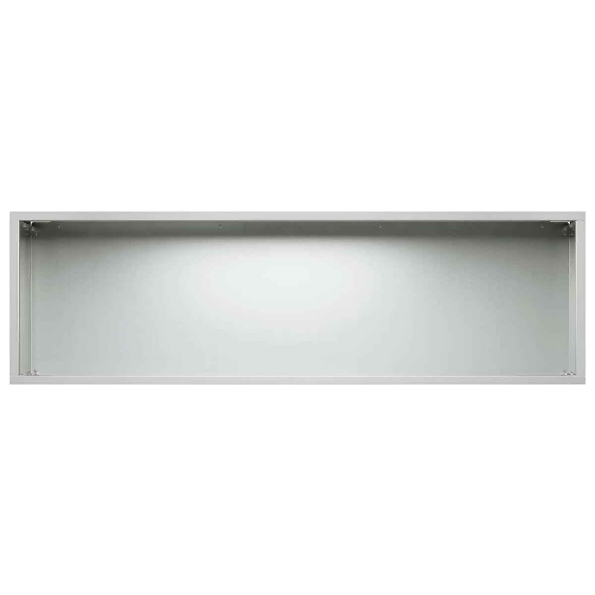 Vrtna saksija Srebrna 100 x 30 x 30 cm Pocinčani čelik