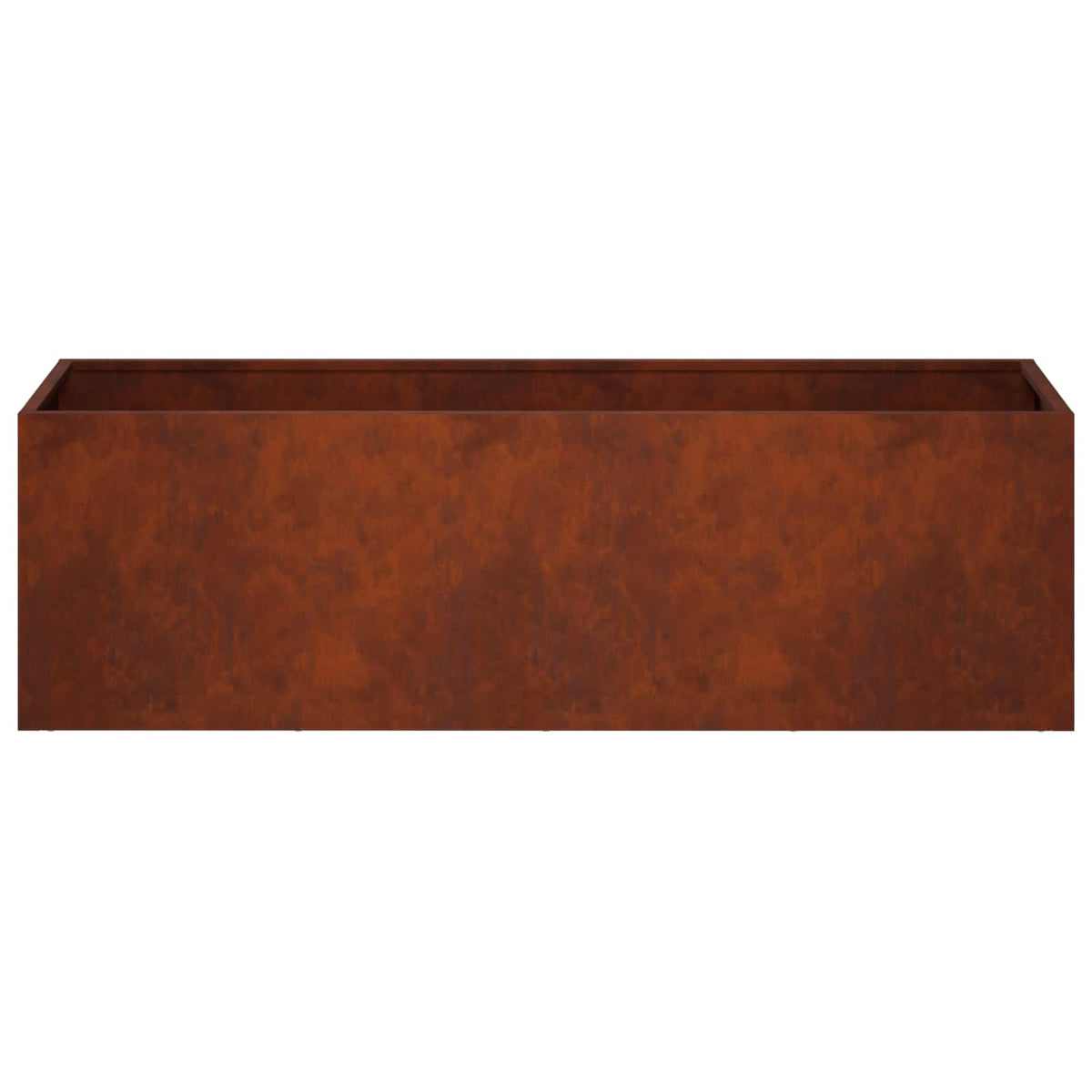 Vrtna saksija 2 kom. Rđa 100 x 30 x 30 cm Otporni čelik