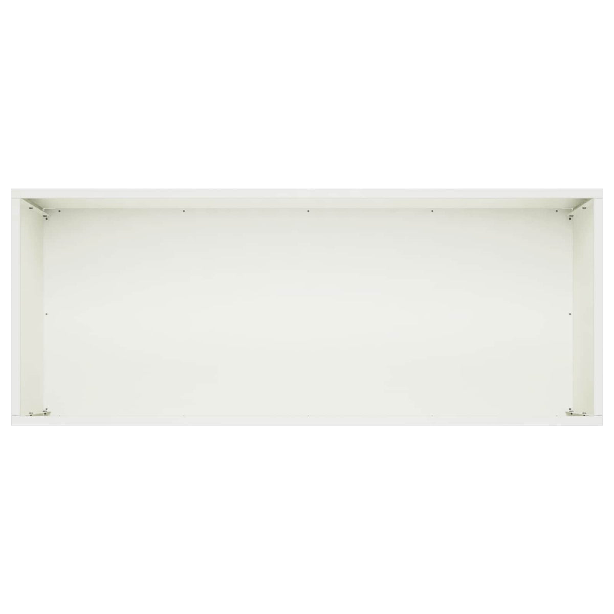 Vrtna saksija Bijela 80 x 40 x 40 cm Čelična vrata