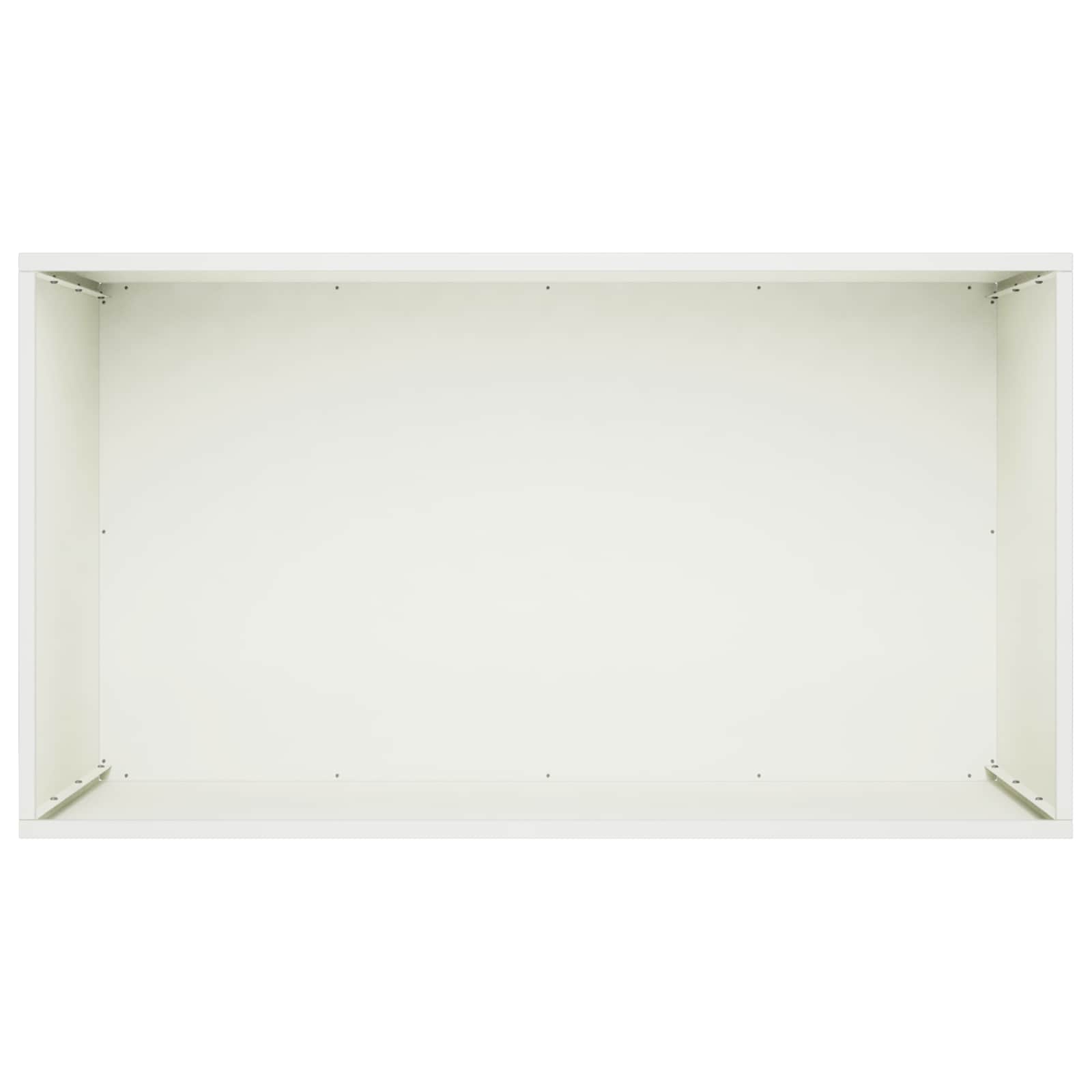 Vrtna saksija 2 kom. Bijela 100 x 50 x 50 cm Čelična vrata