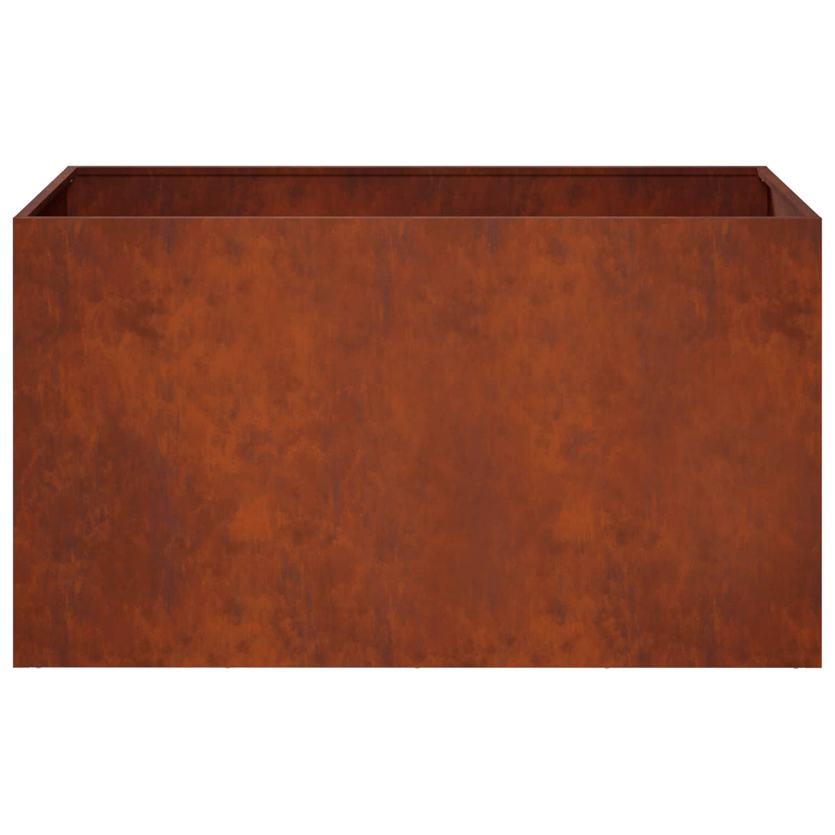 Vrtna saksija Rđa 100 x 50 x 50 cm Otporni čelik