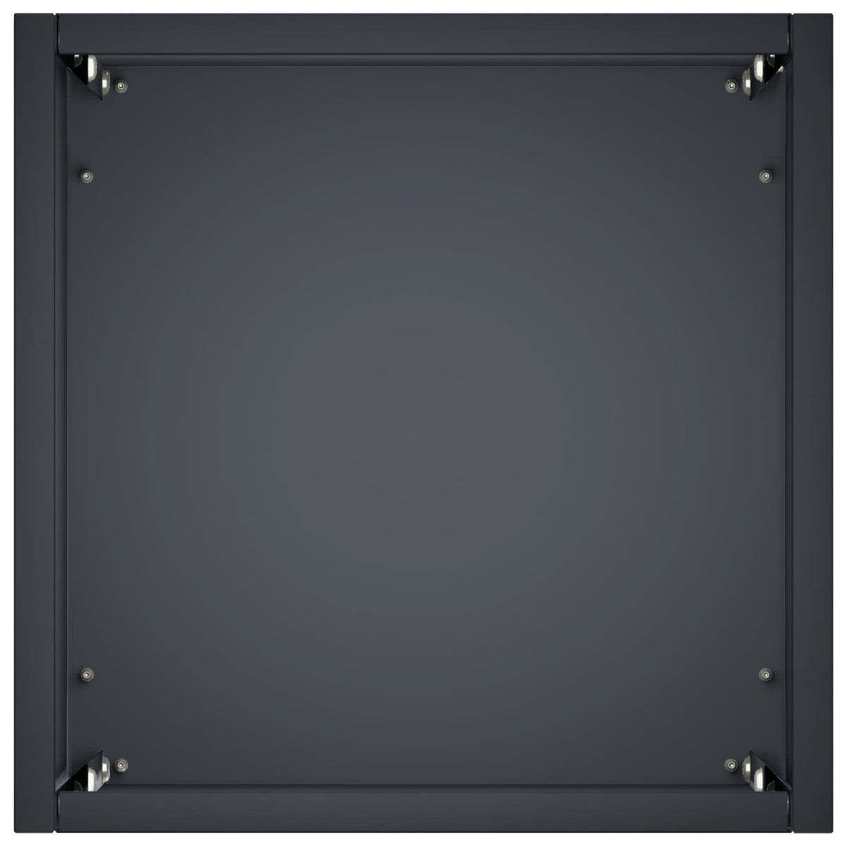 Vrtna saksija Antracit 20 x 20 x 50 cm Čelična vrata