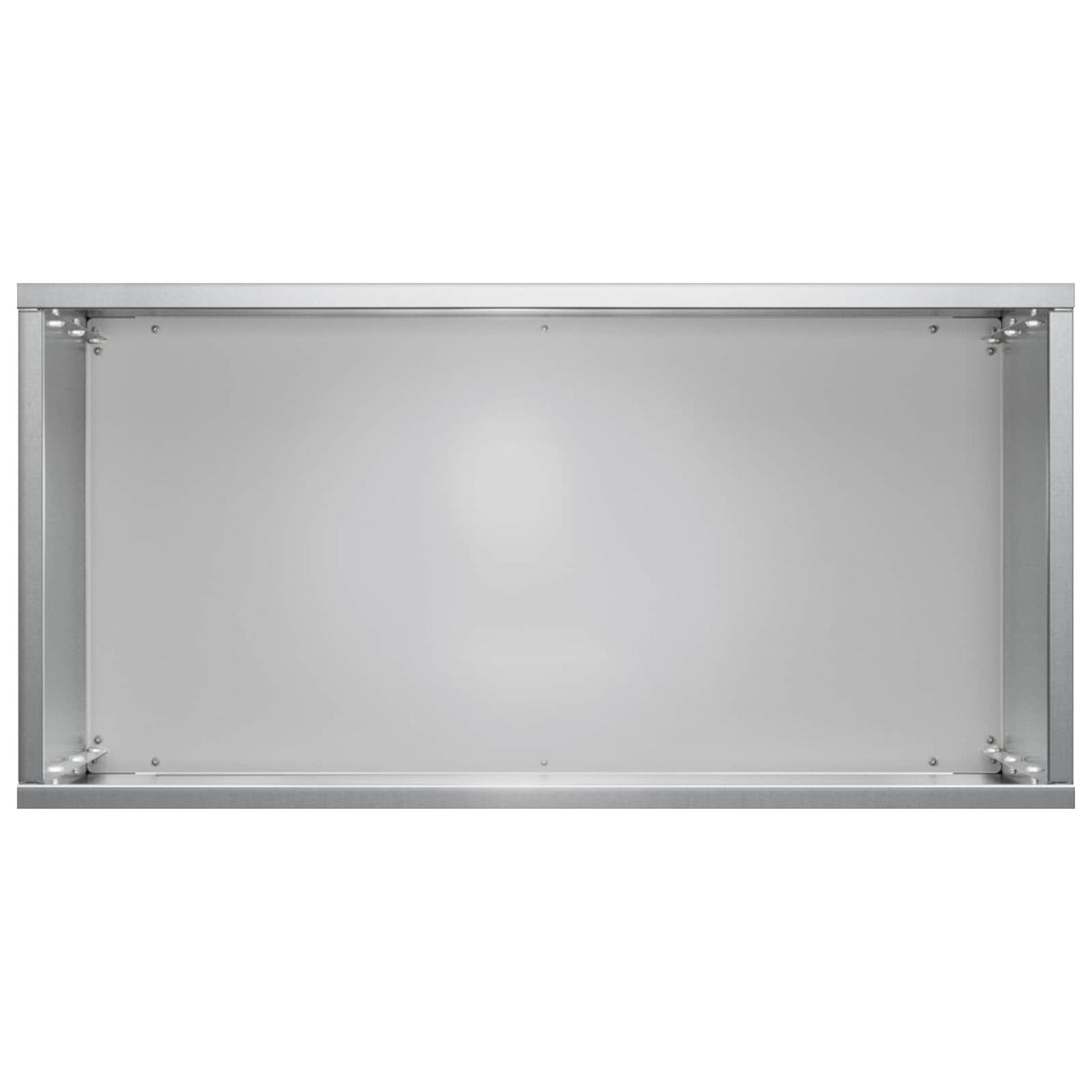 Vrtna saksija 2 kom. Srebrna 40 x 20 x 40 cm Pocinčani čelik