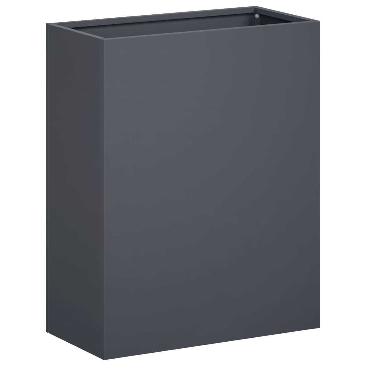 Vrtna saksija Antracit 40 x 20 x 50 cm Čelična vrata