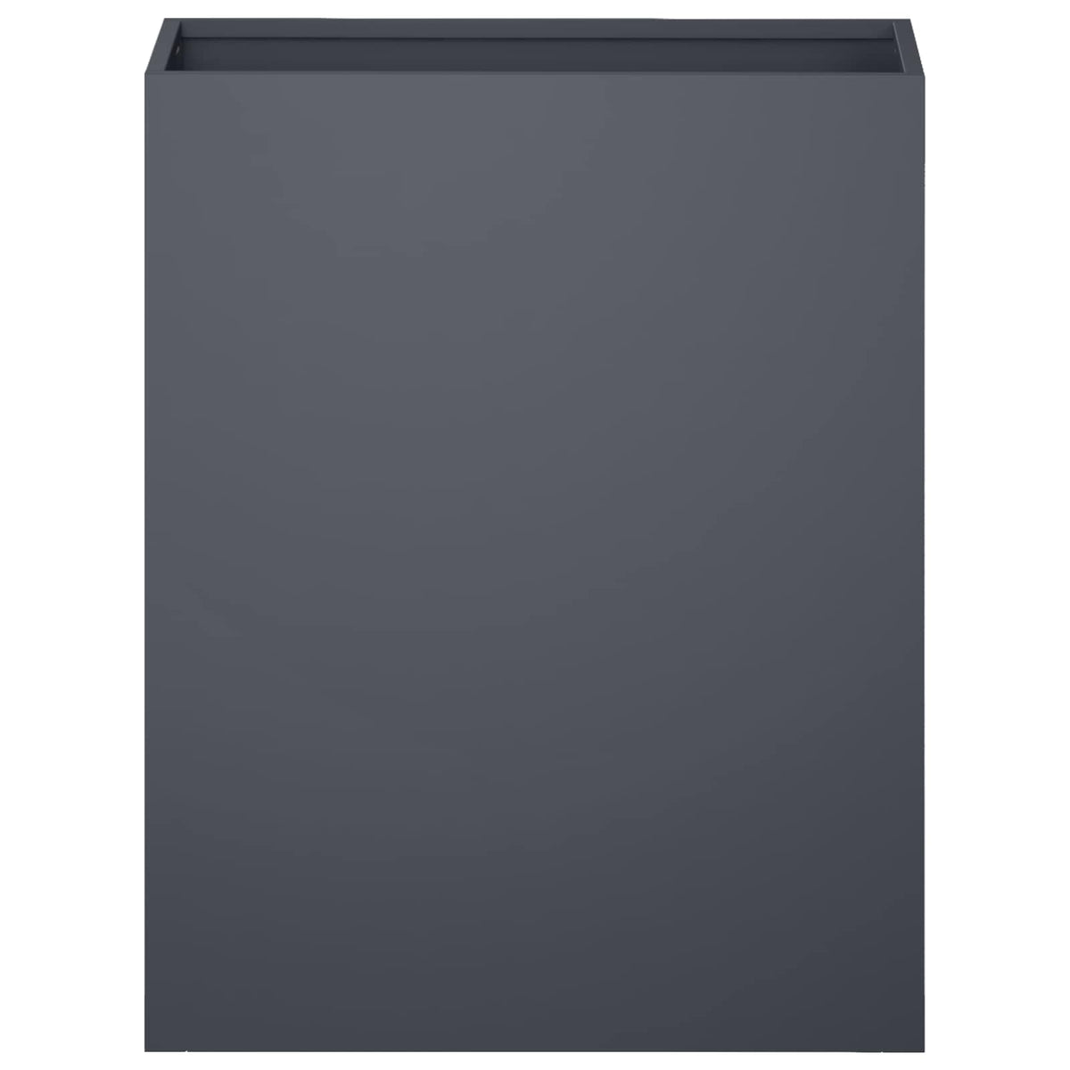 Vrtna saksija Antracit 40 x 20 x 50 cm Čelična vrata