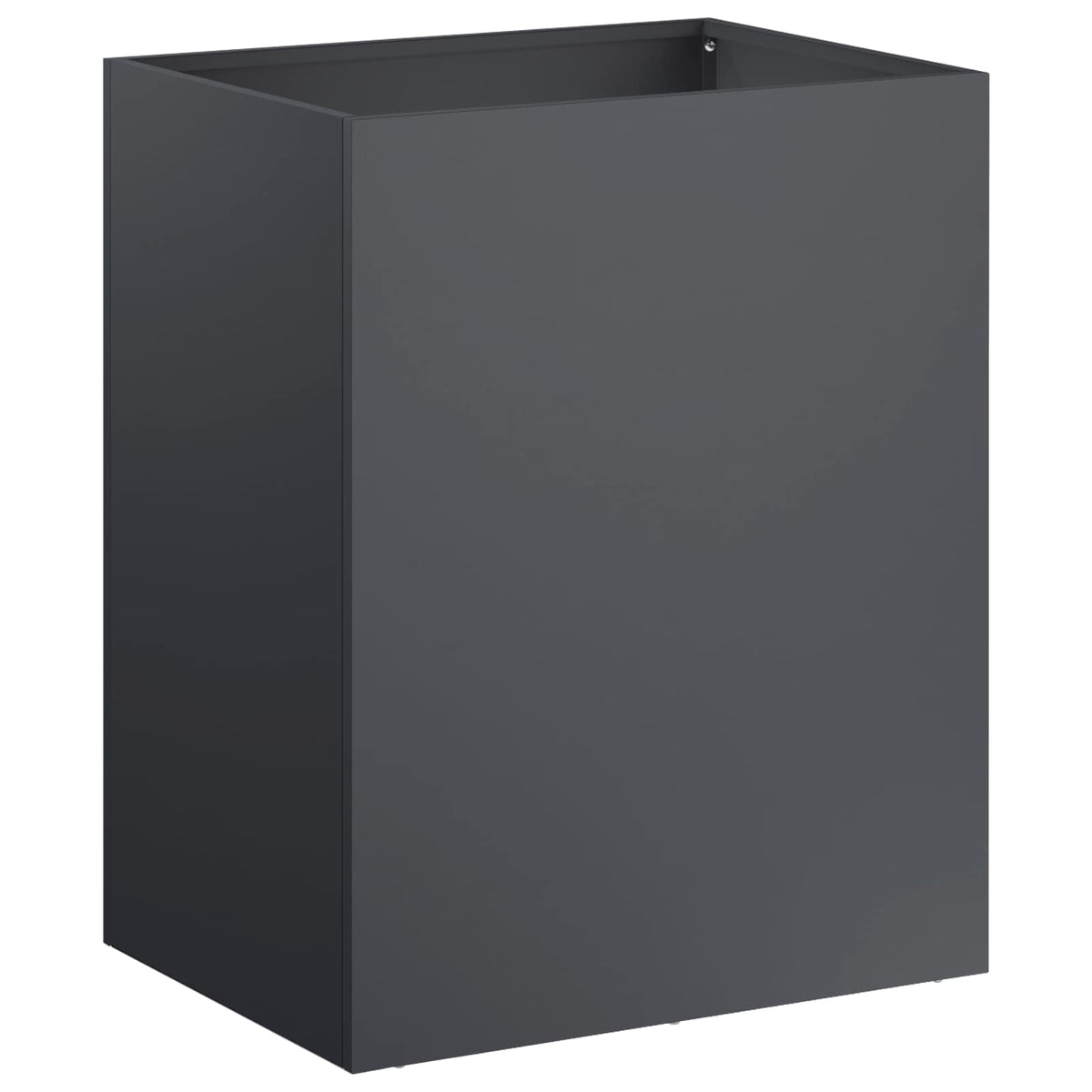 Vrtna saksija Antracit 40 x 30 x 50 cm Čelična vrata