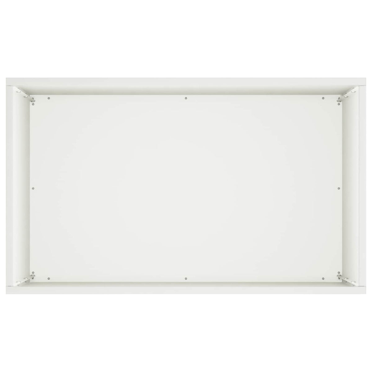 Vrtna saksija Bijela 40 x 30 x 75 cm Čelična vrata