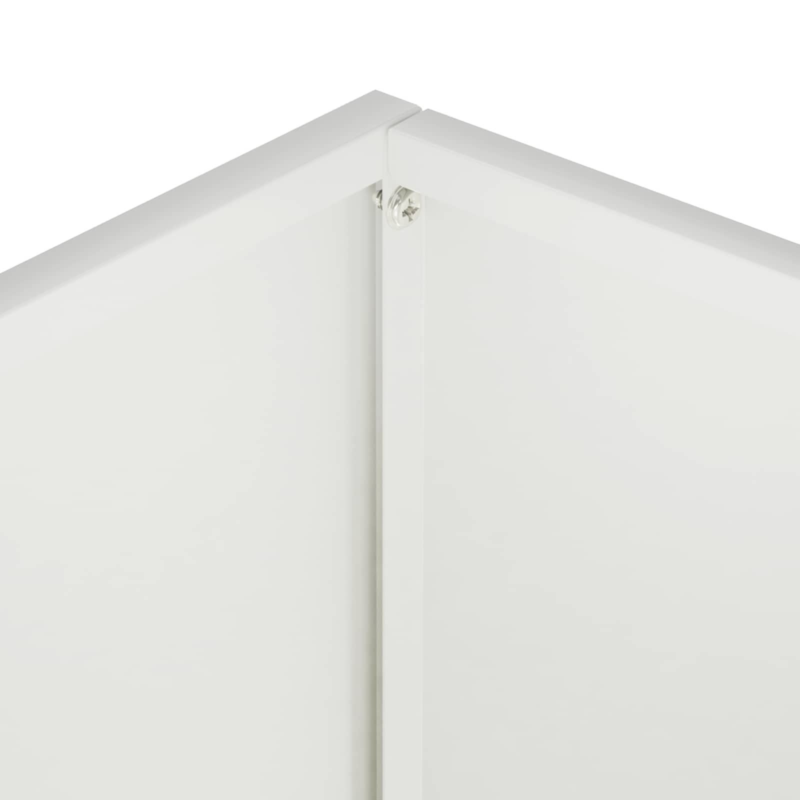 Vrtna saksija Bijela 50 x 30 x 75 cm Čelična vrata