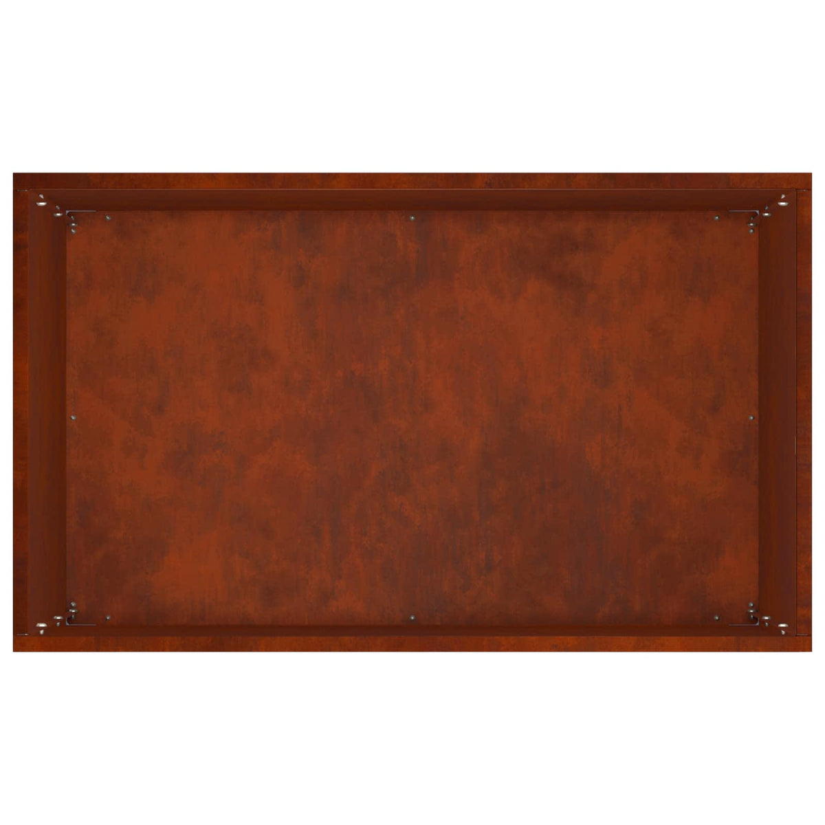 Vrtna saksija Rđa 50 x 30 x 75 cm Otporni čelik