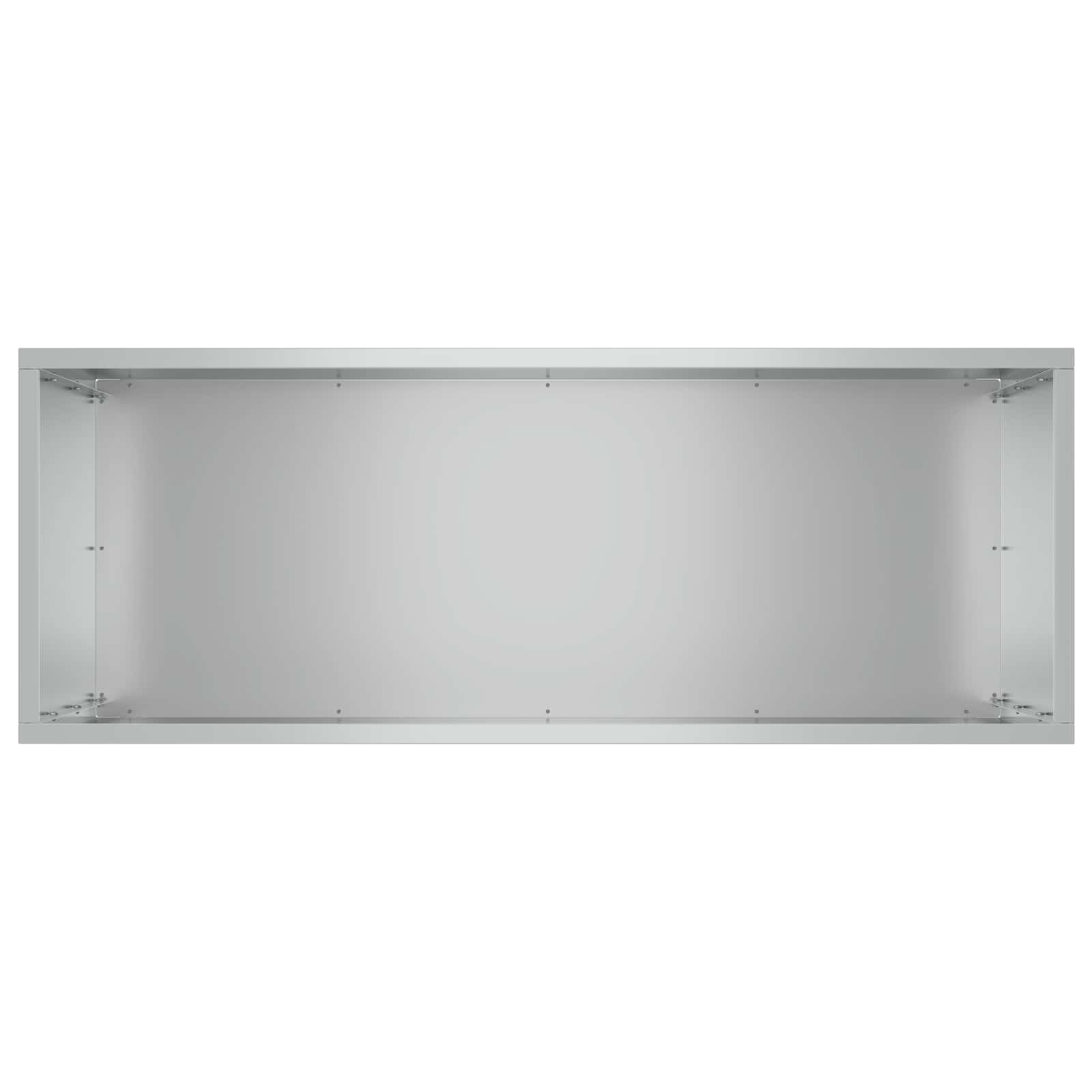 Vrtna saksija Srebrna 80 x 30 x 40 cm Pocinčani čelik