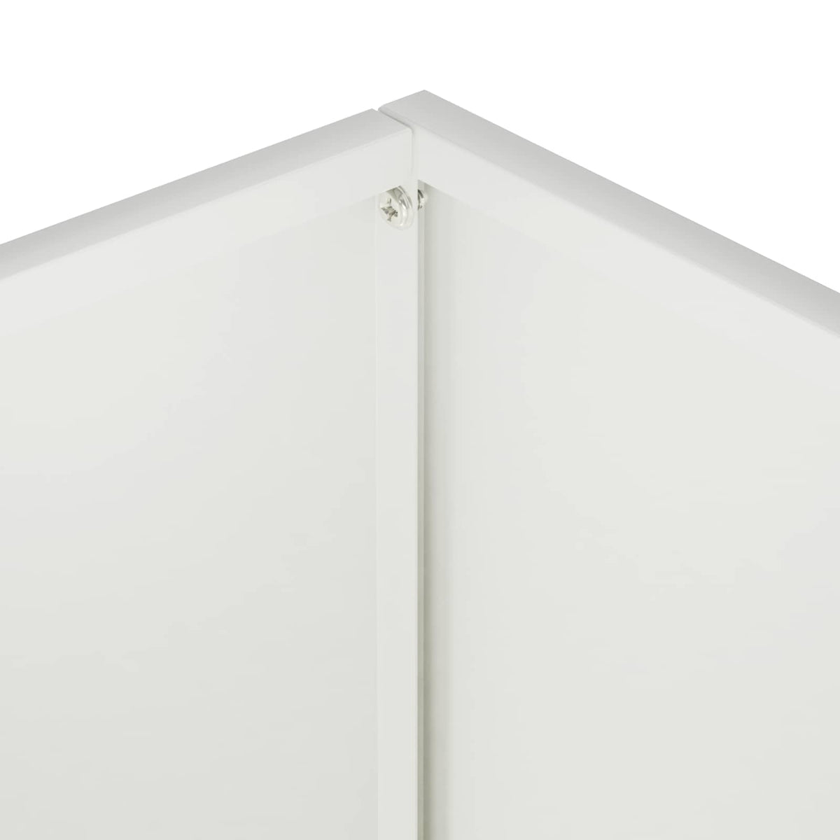Vrtna saksija Bijela 80 x 30 x 50 cm Čelična vrata