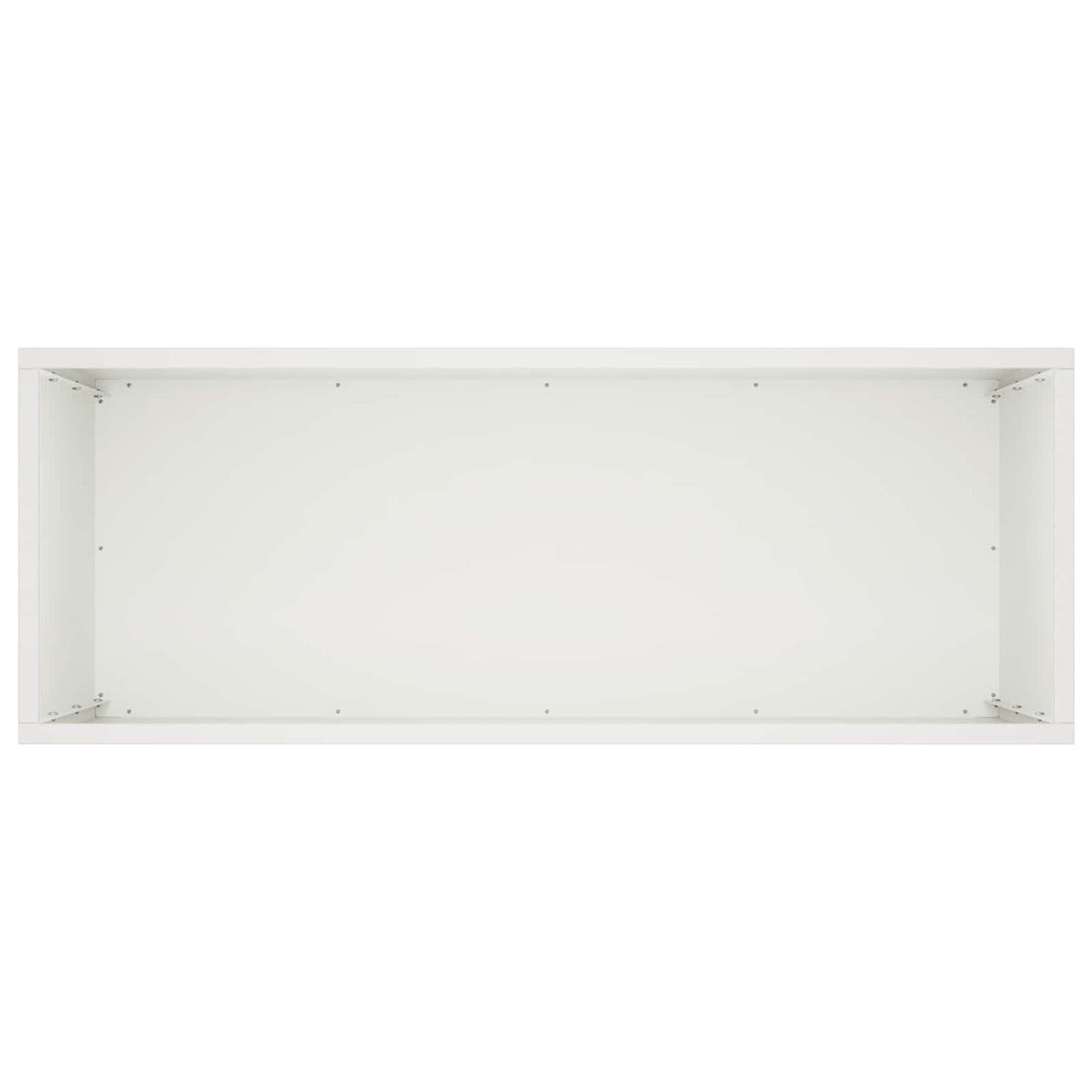 Vrtna saksija Bijela 80 x 30 x 50 cm Čelična vrata