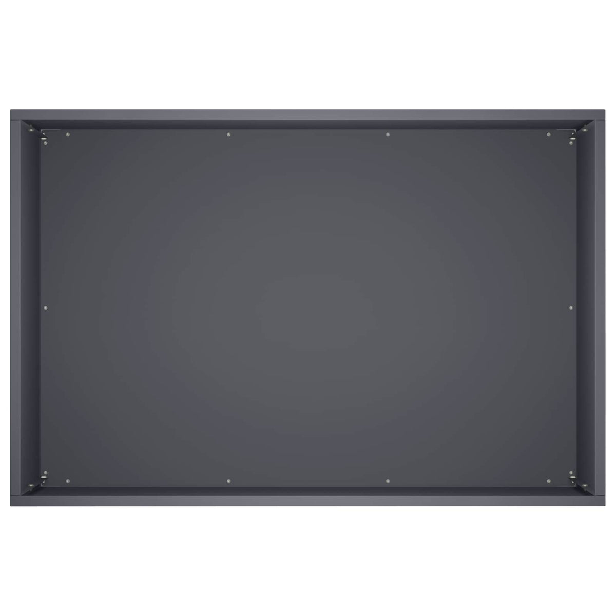 Vrtna saksija Antracit 60 x 40 x 40 cm Čelična vrata