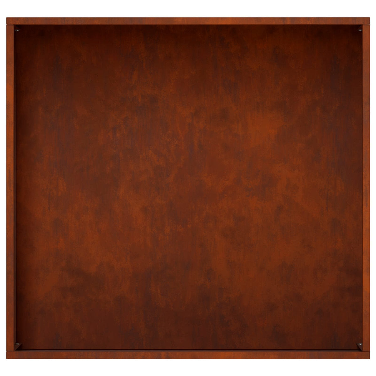 Vrtna saksija Rđa 50 x 50 x 75 cm Otporni čelik