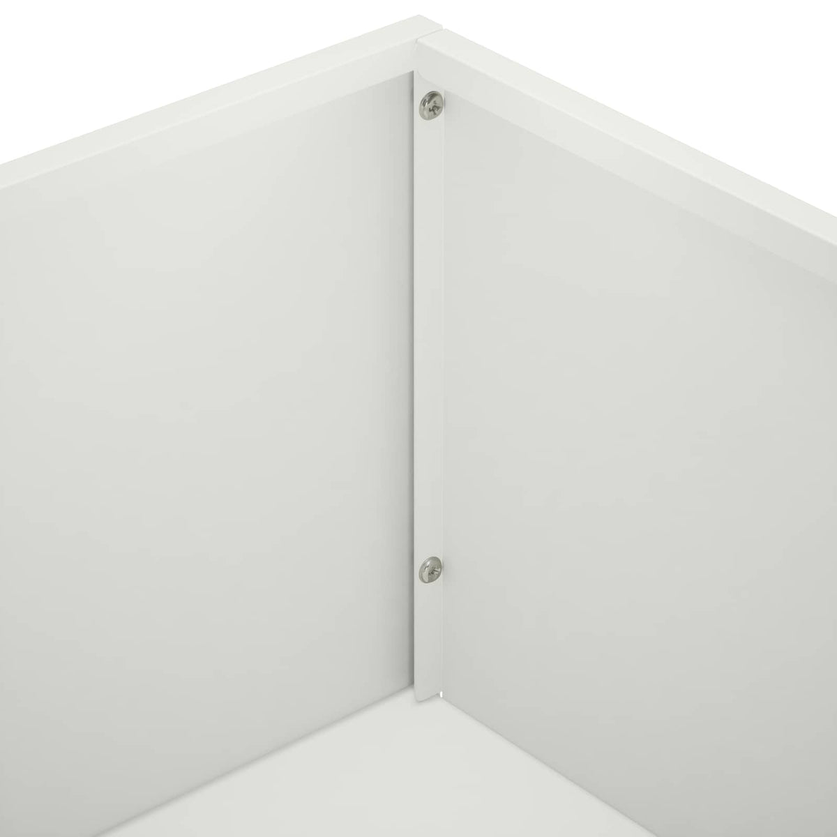 Vrtna saksija 2 kom. Bijela 80 x 20 x 49 cm Čelična vrata