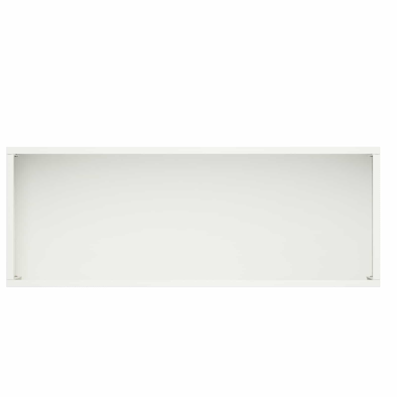Vrtna saksija 2 kom. Bijela 80 x 30 x 49 cm Čelična vrata