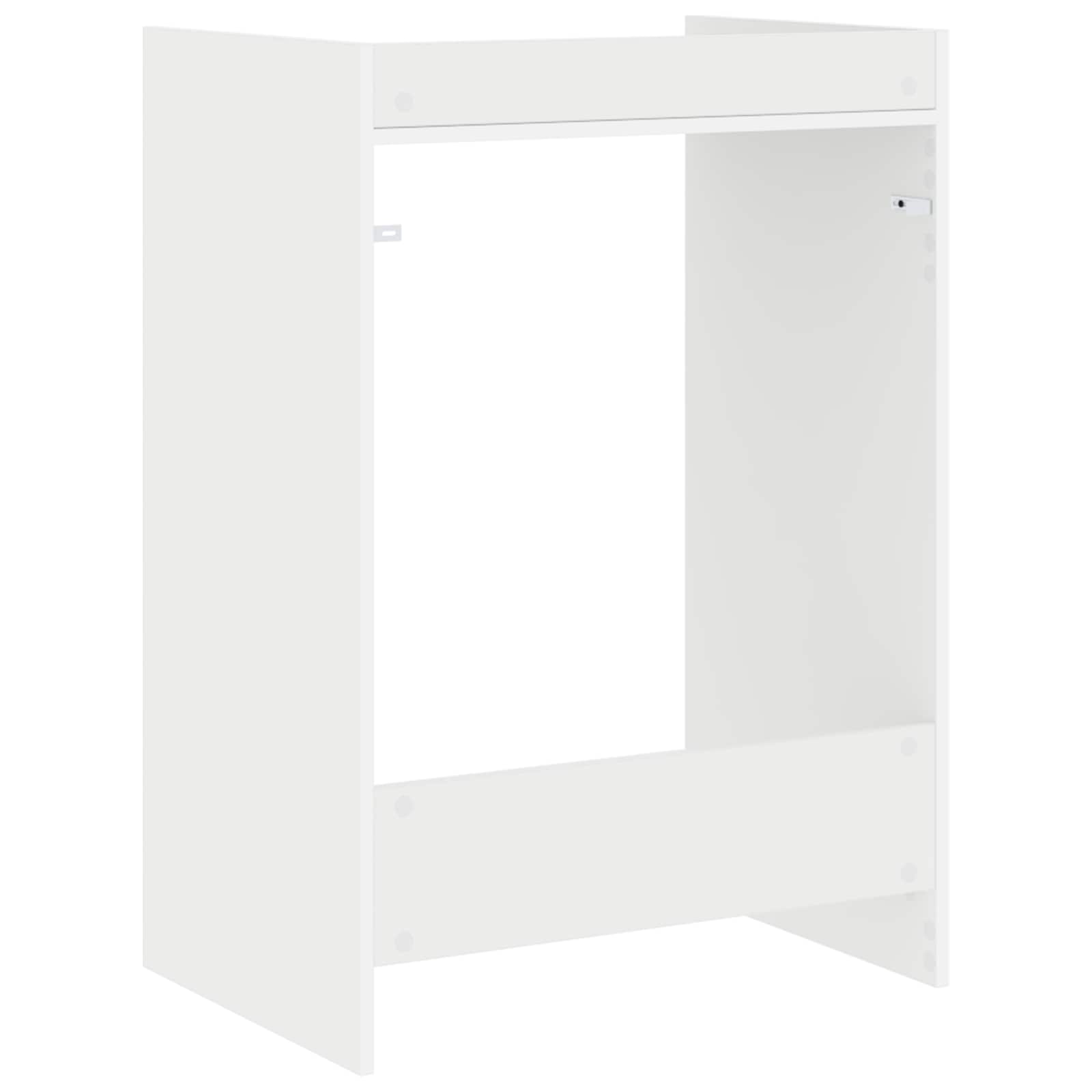 Ormar za perilicu rublja s pohranom Bijelo 67,5 x 48 x 97 cm