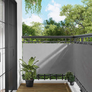 Balcony ekran Svijetlo siva 100 x 600 cm Oxford tkanina