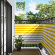 Balcony ekran Žuta i bijela 120 x 200 cm