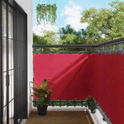 Balcony ekran Tamno crvena 120 x 800 cm