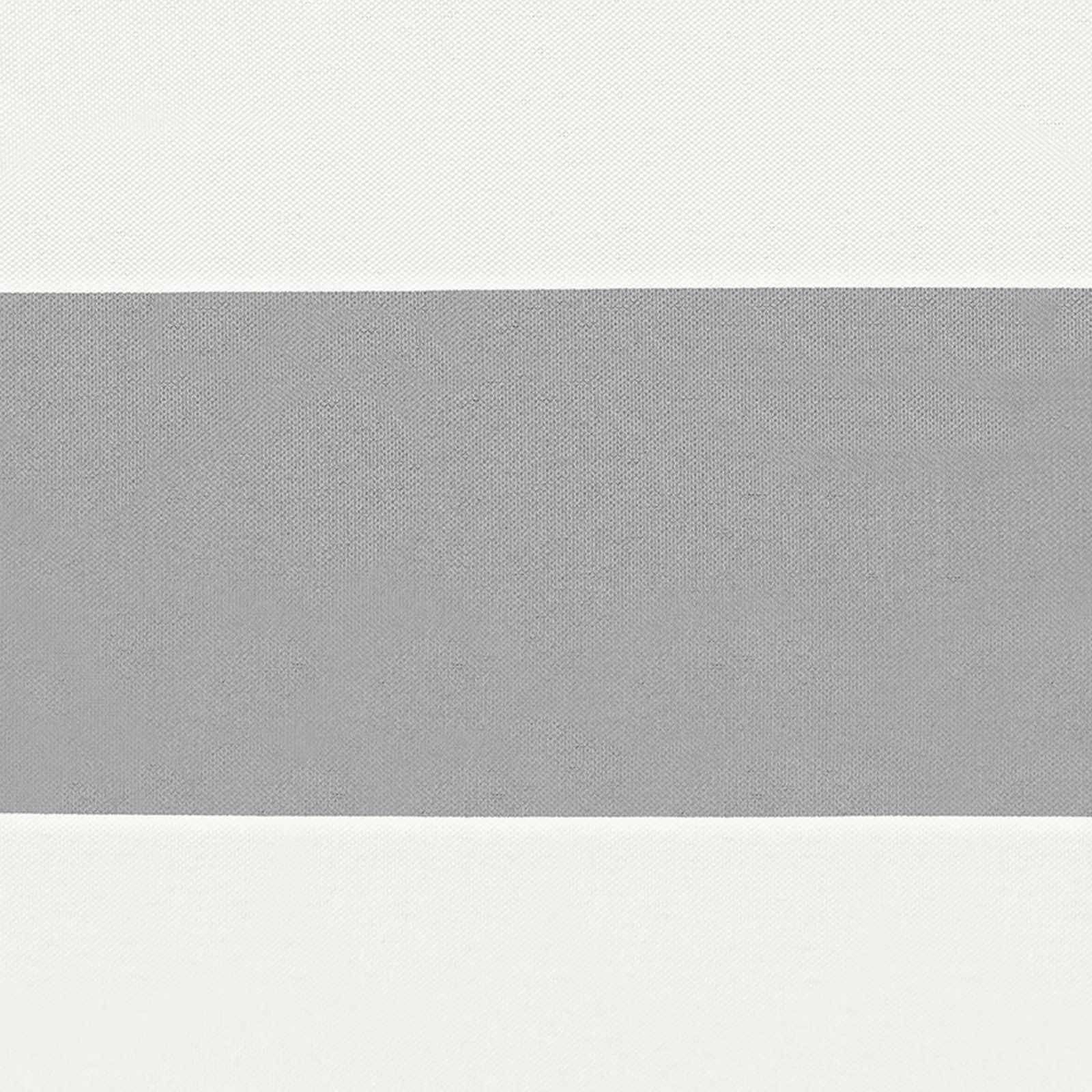 Balcony ekran Svijetlo siva i bijela. 110 x 300 cm
