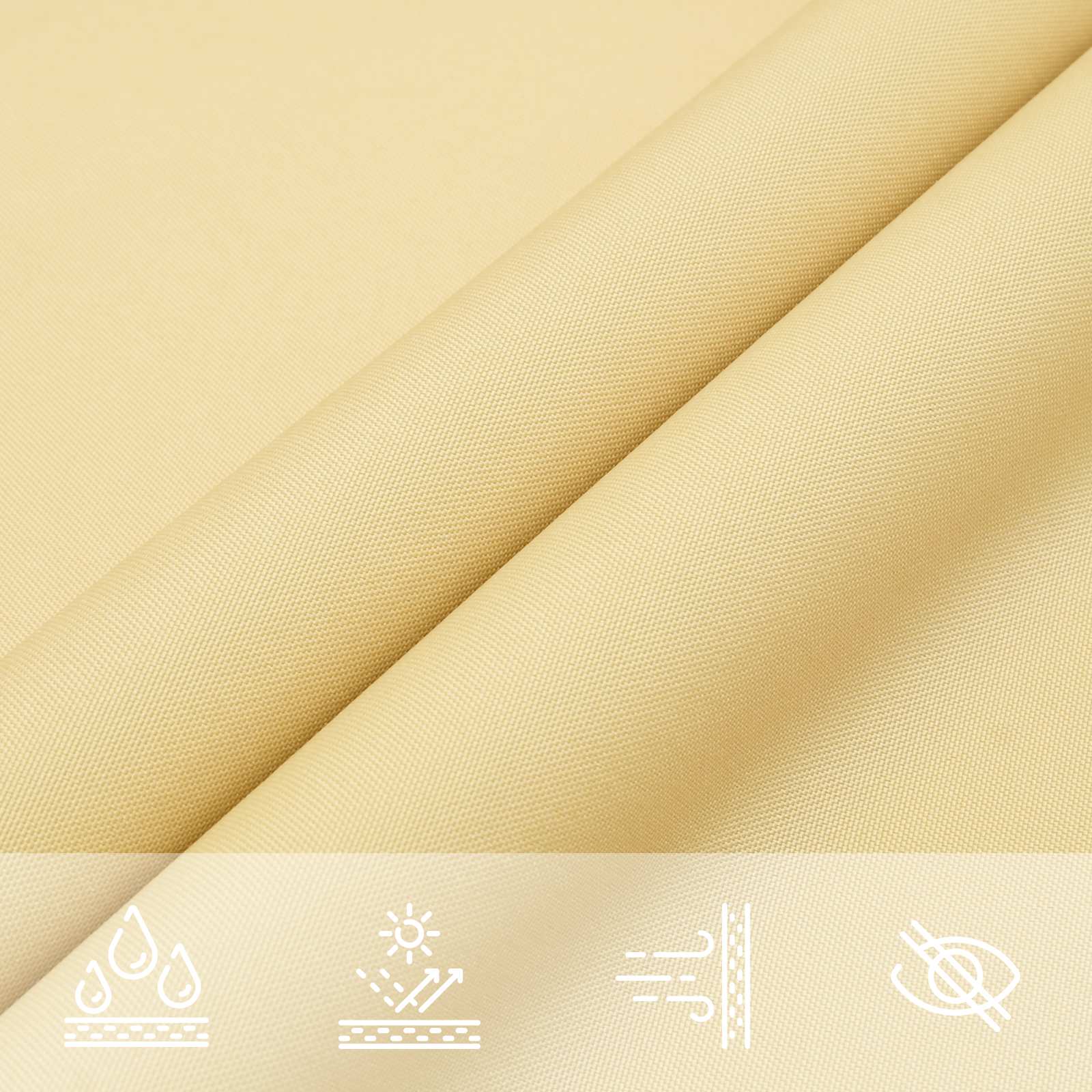 Jedro za sunce Pijesak 6 x 2,5 m 100% poliester Oxford