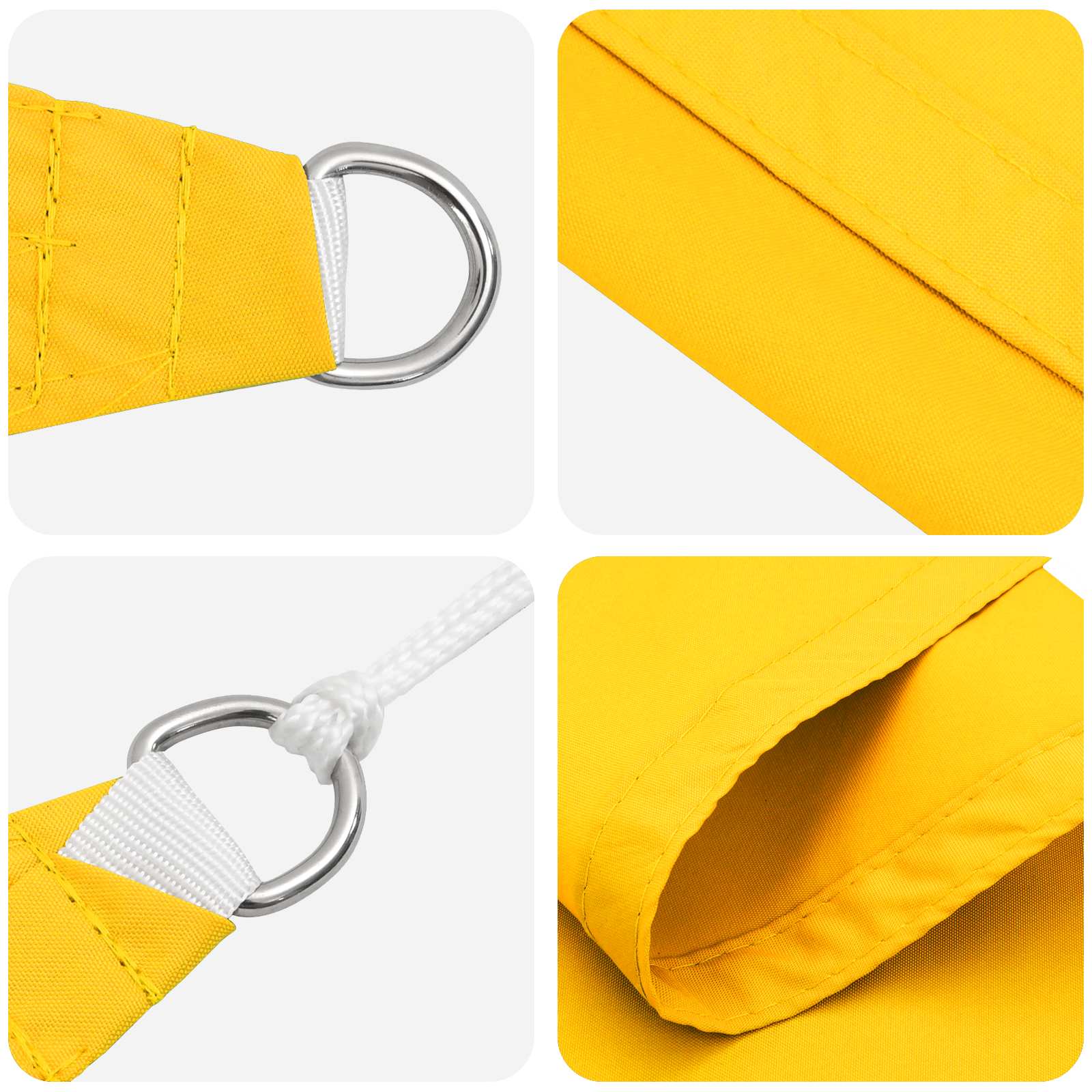 Jedro za sunce Žuta 6 x 2 m 100% poliester Oxford