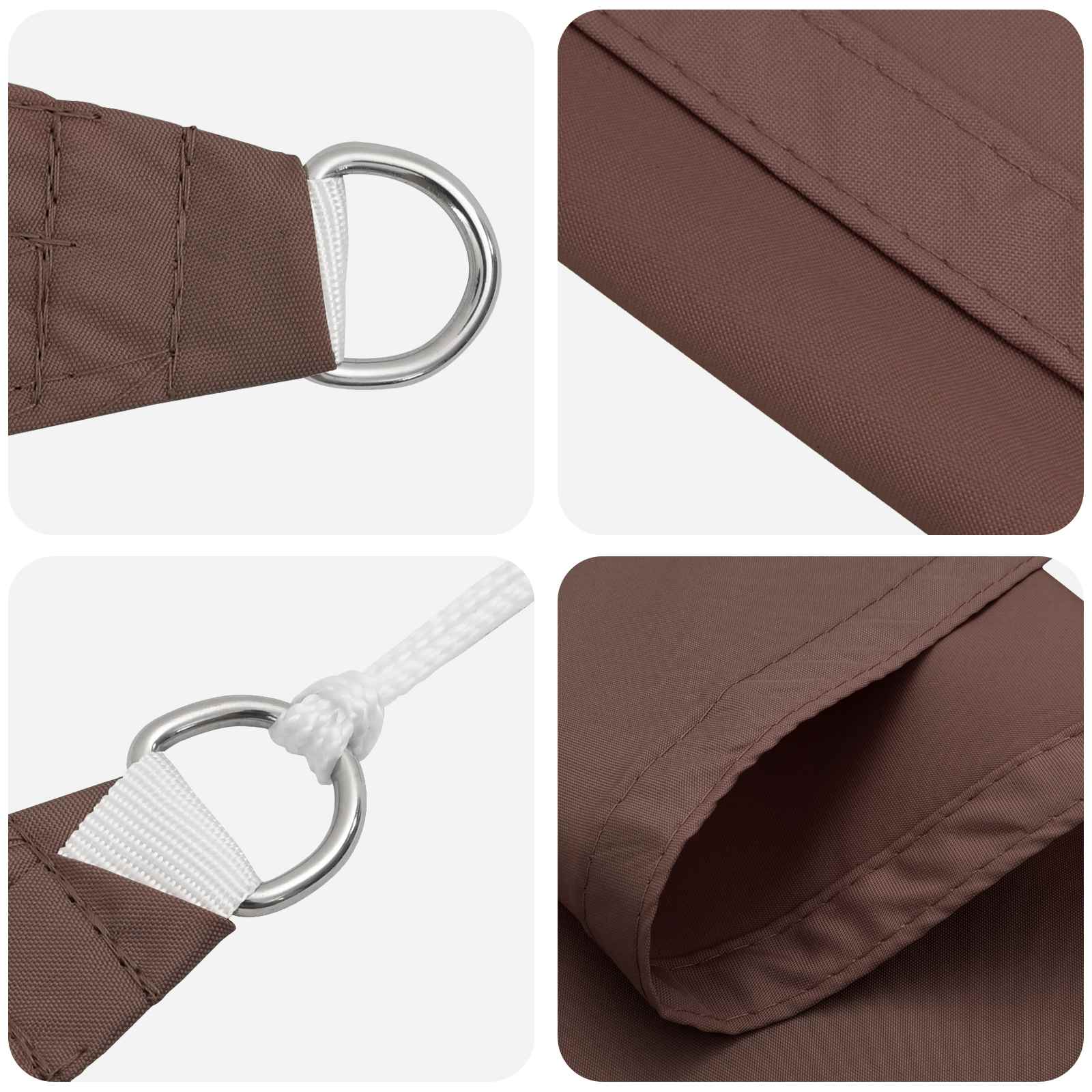 Jedro za sunce Smeđa 6 x 2,5 m 100% poliester Oxford