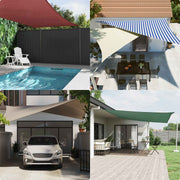 Jedro za sunce Plava i bijela 4 × 3 m 100% poliester Oxford