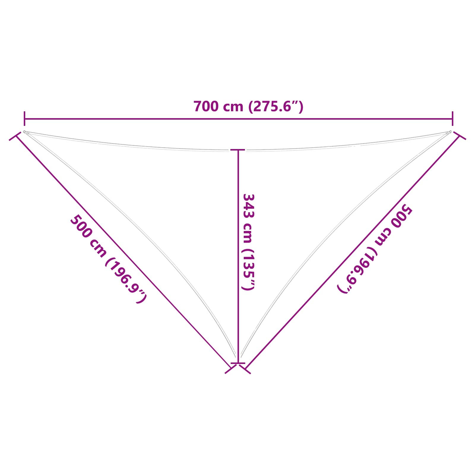 Jedro za sunce Žuta i bijela 7 x 5 x 5 m 100% poliester Oxford