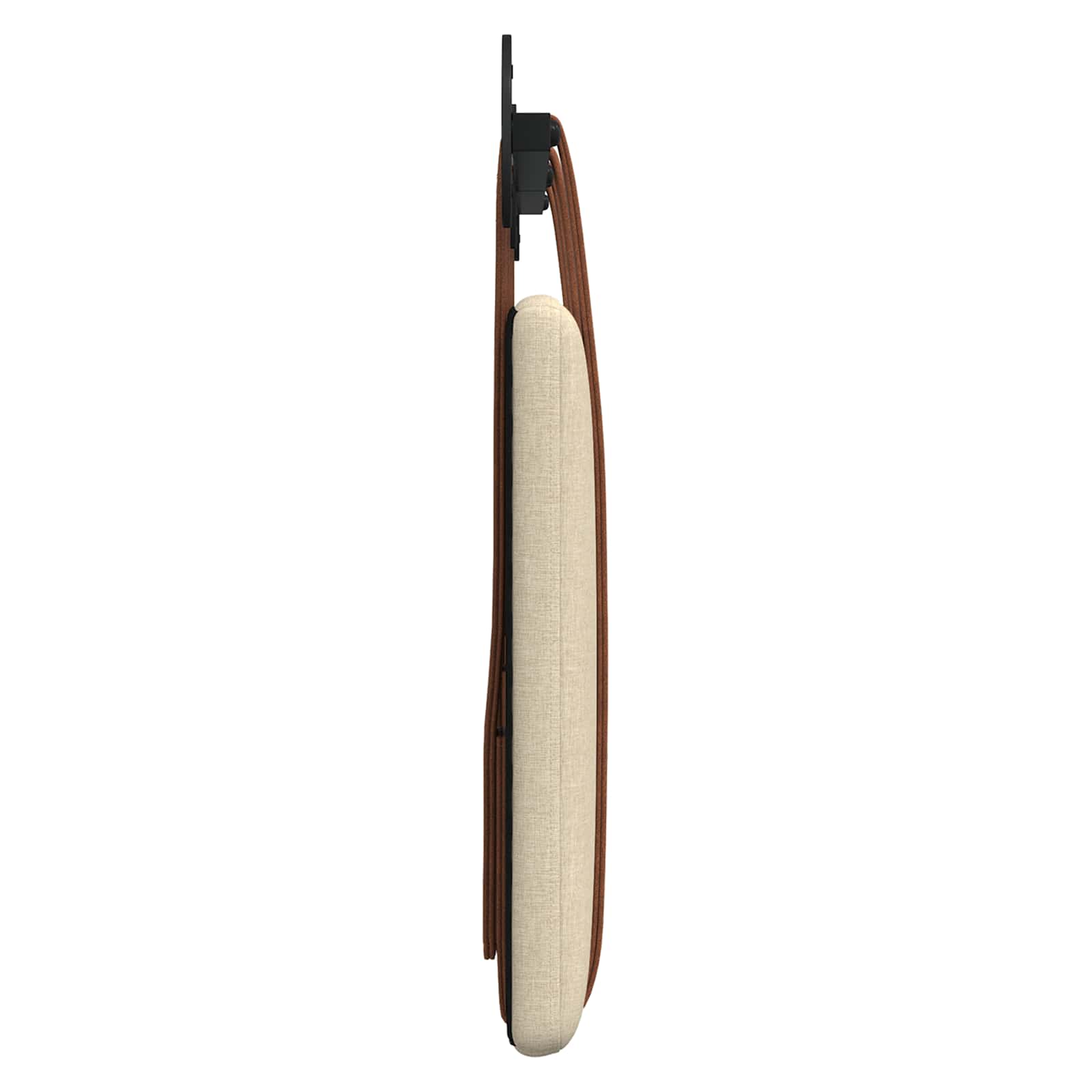 Držeće uzglavlje Zidne Krema 130 x 55 x 5 cm Antikni PU