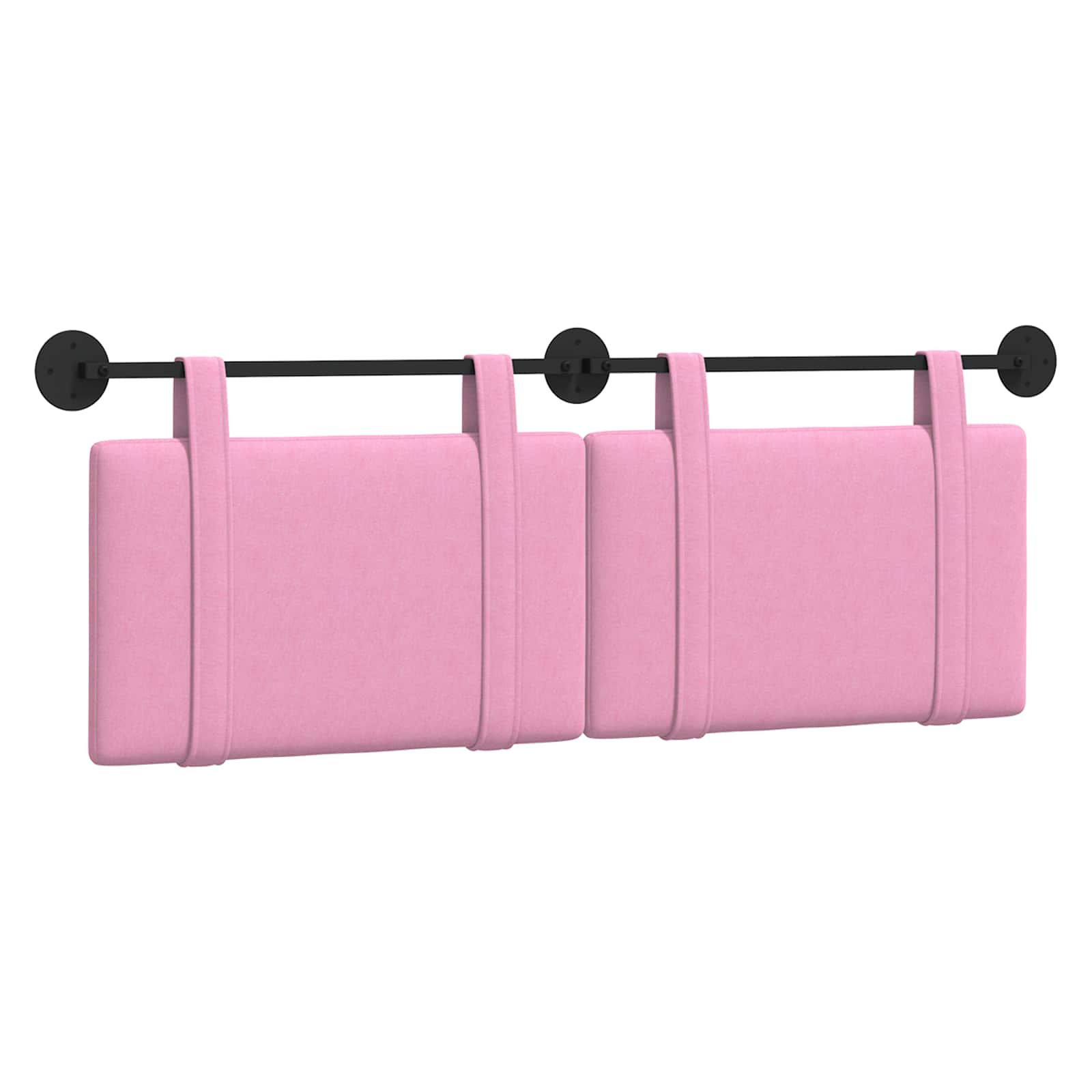 Viseće uzglavlje kreveta Ružičasta Tkanina