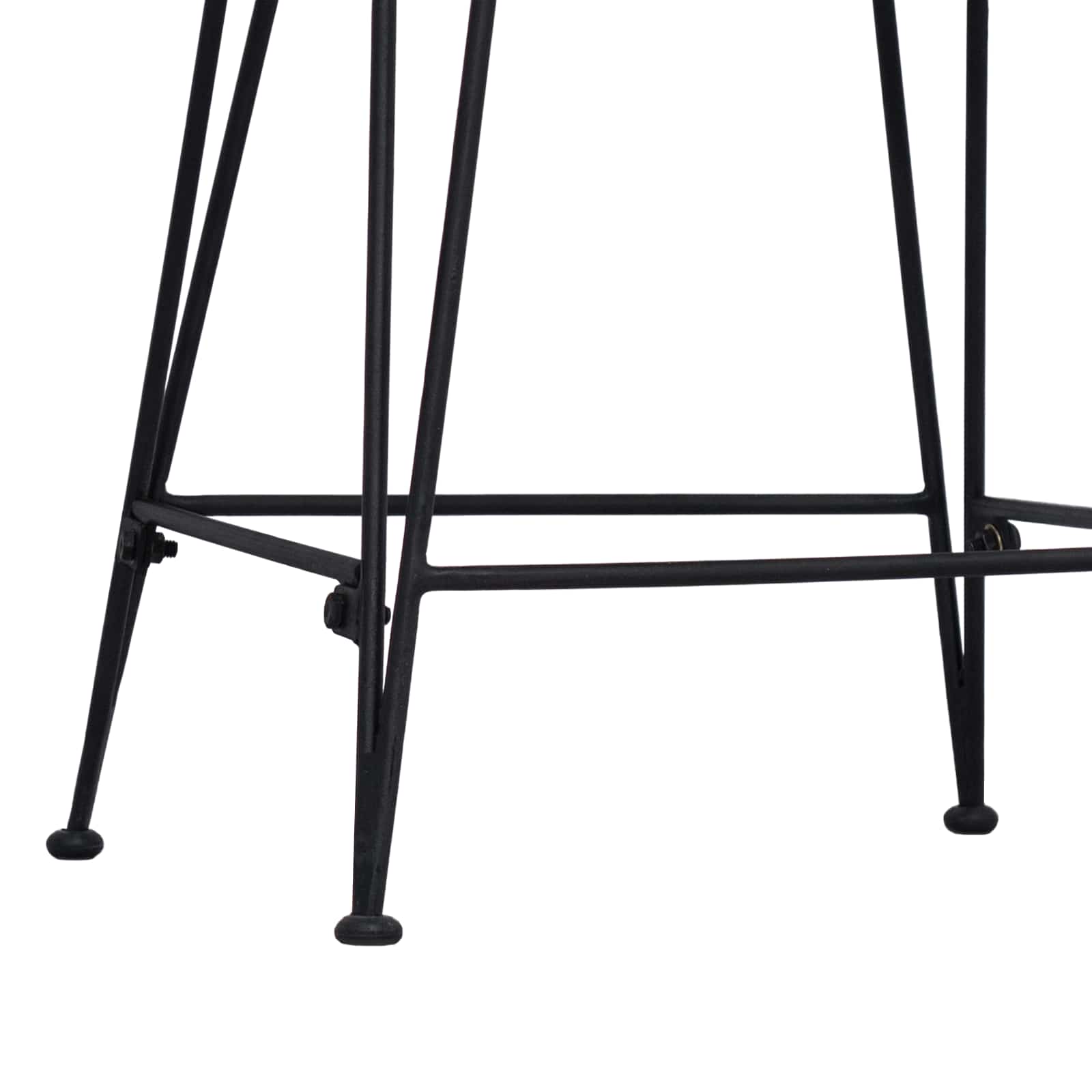 Barska stolica 2 pcs Prirodna 44 x 54 x 96 cm Ratan i Čelik