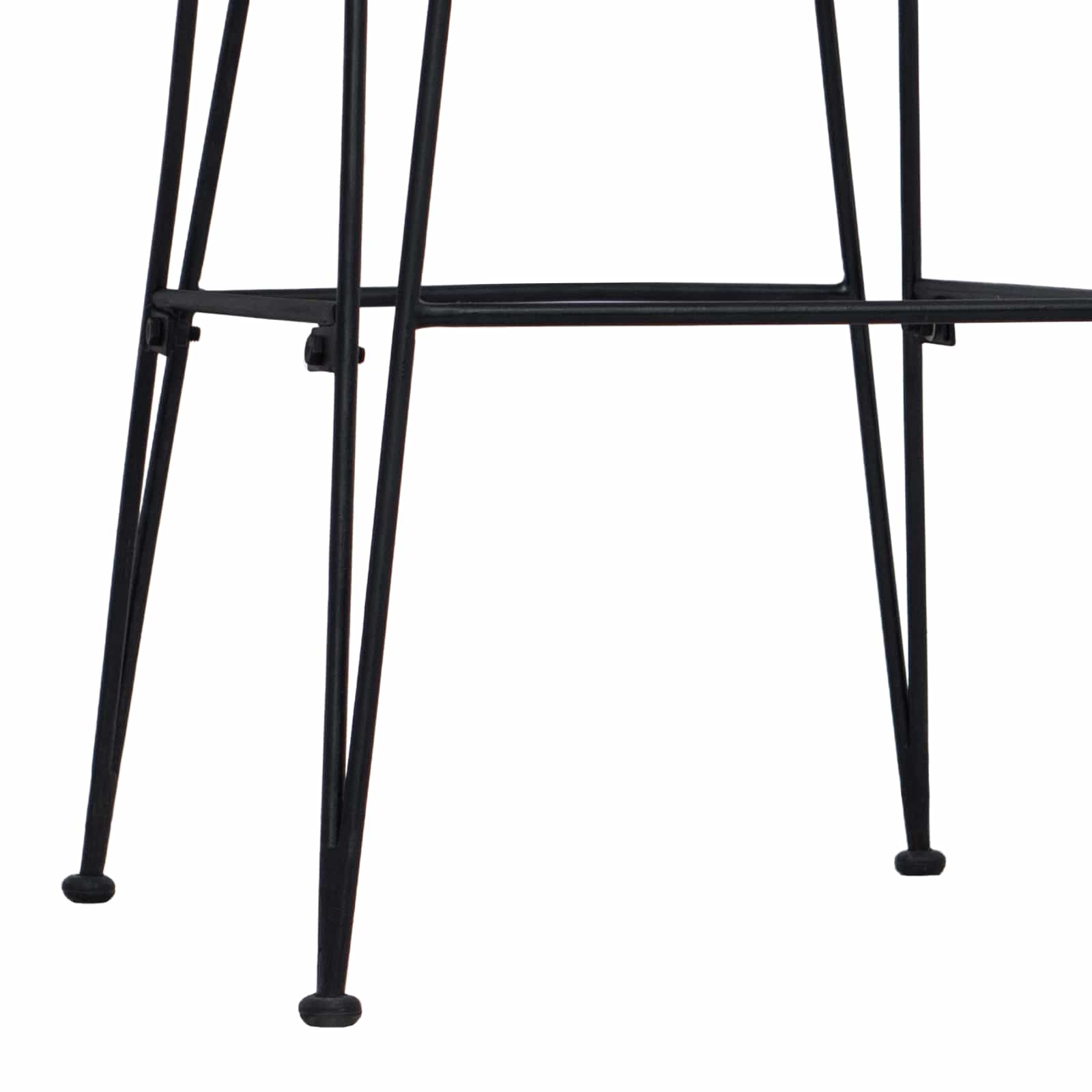 Barska stolica 2 pcs Prirodna 44 x 55 x 109 cm Ratan i Čelik
