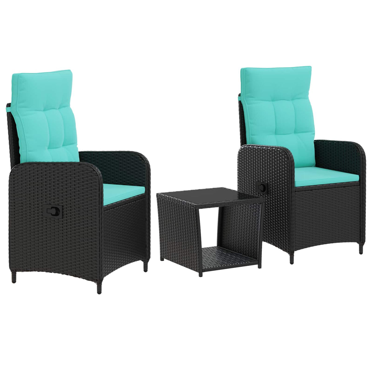 Set lounge namještaja za vrt 3 kom.