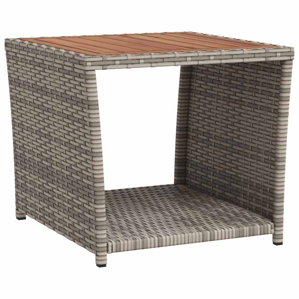 Set lounge namještaja za vrt 2 kom. Svijetlo siva i tamno siva