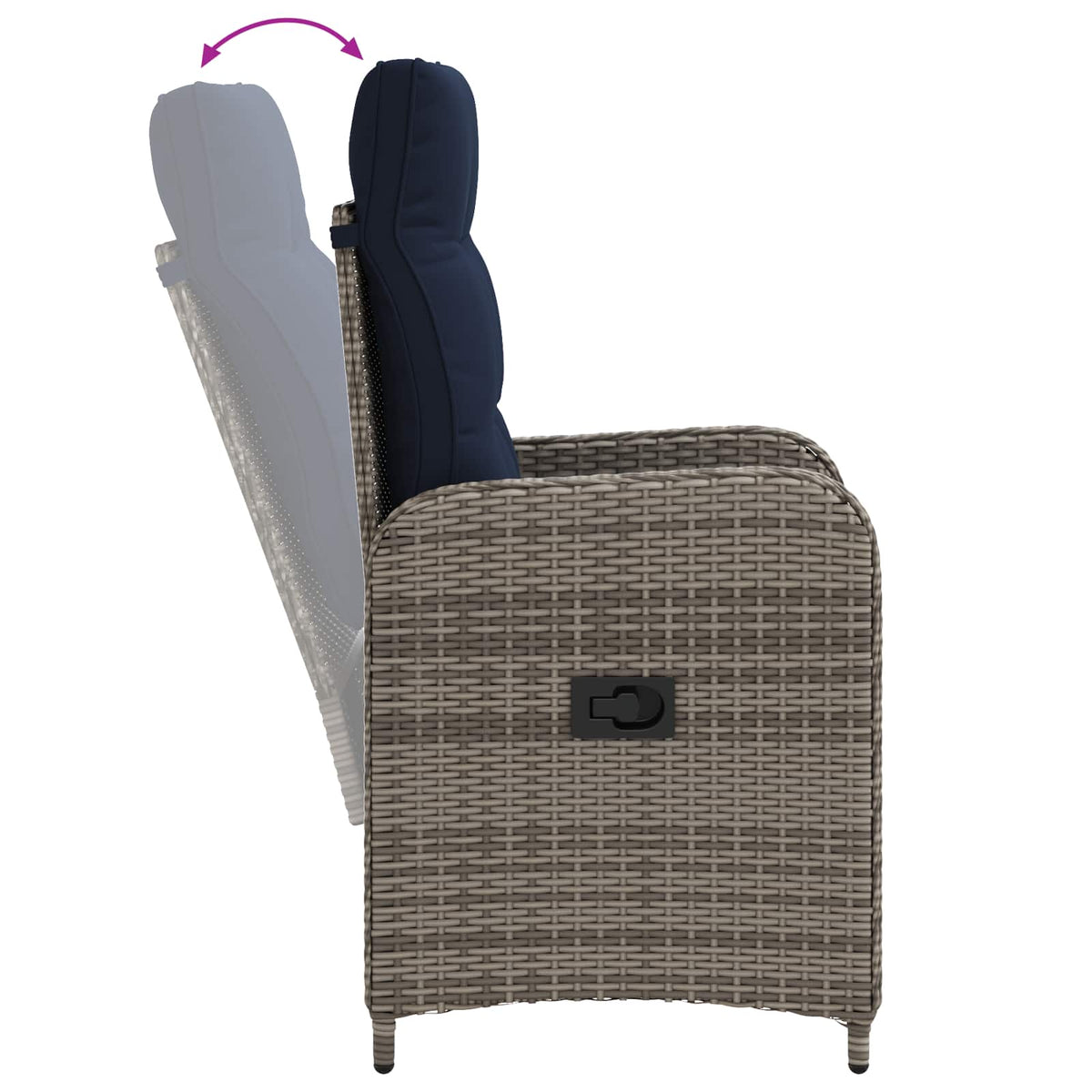 Set lounge namještaja za vrt 3 kom.