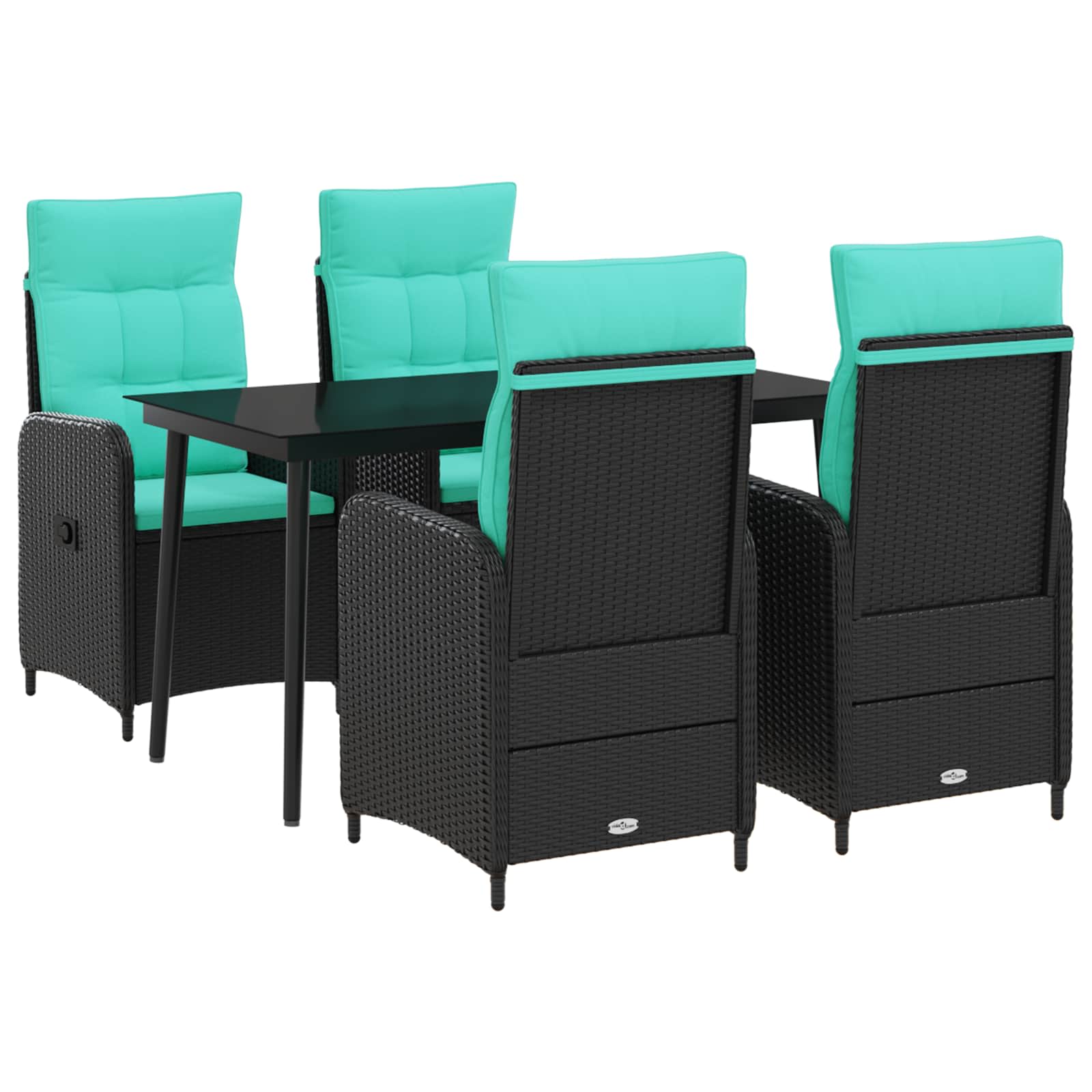 Set stolića za sofu s jastukom s jastukom 5 pcs