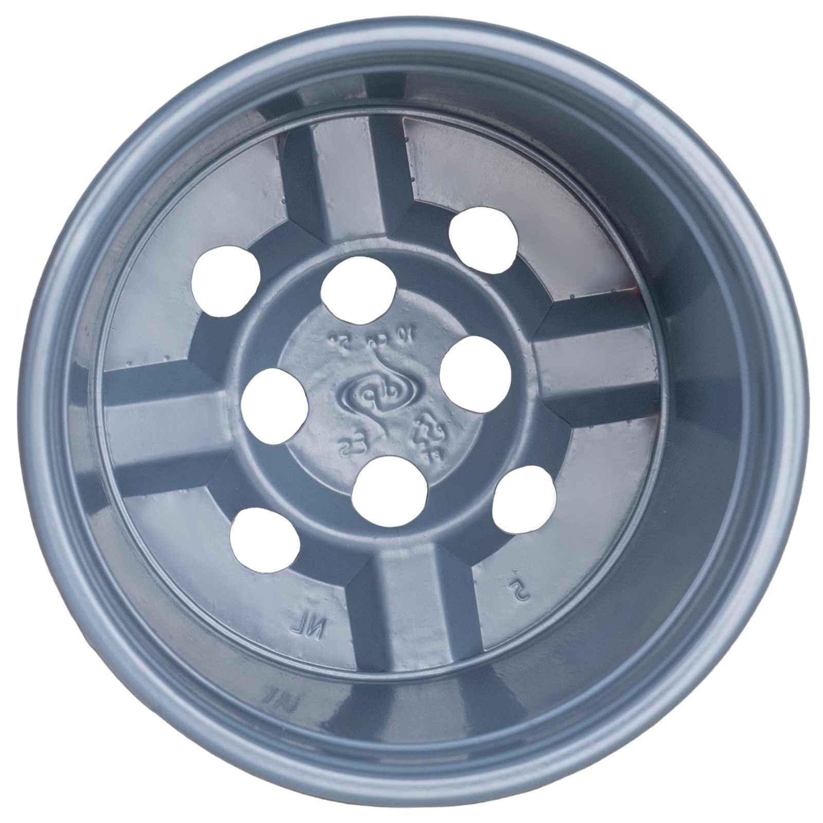 Okrugla saksija za cveće 200 pcs Terakota Ø 10 x 8 cm Plastika