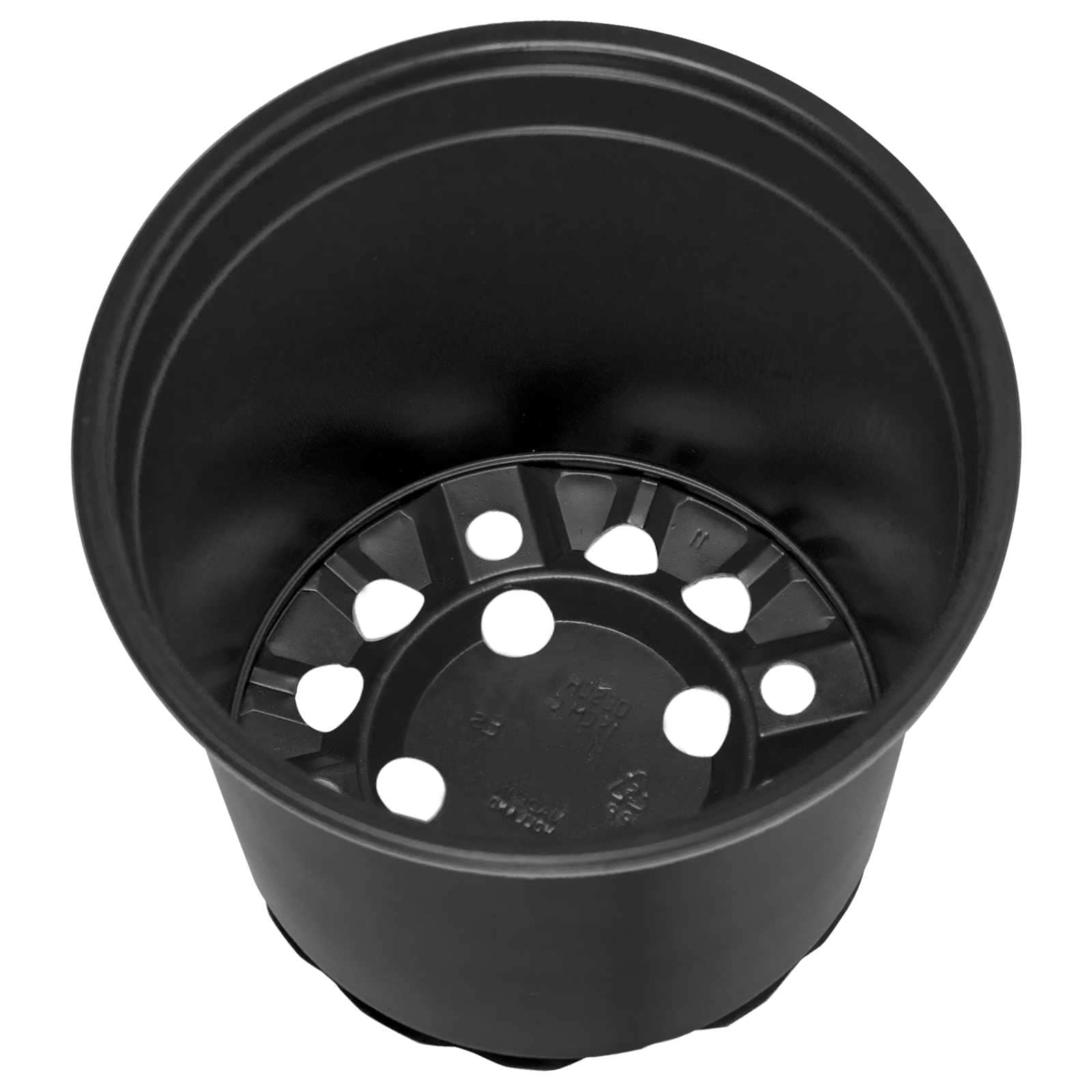 Lonac za cvijeće 50 pcs Crna Ø 15 x 13 cm Plastika