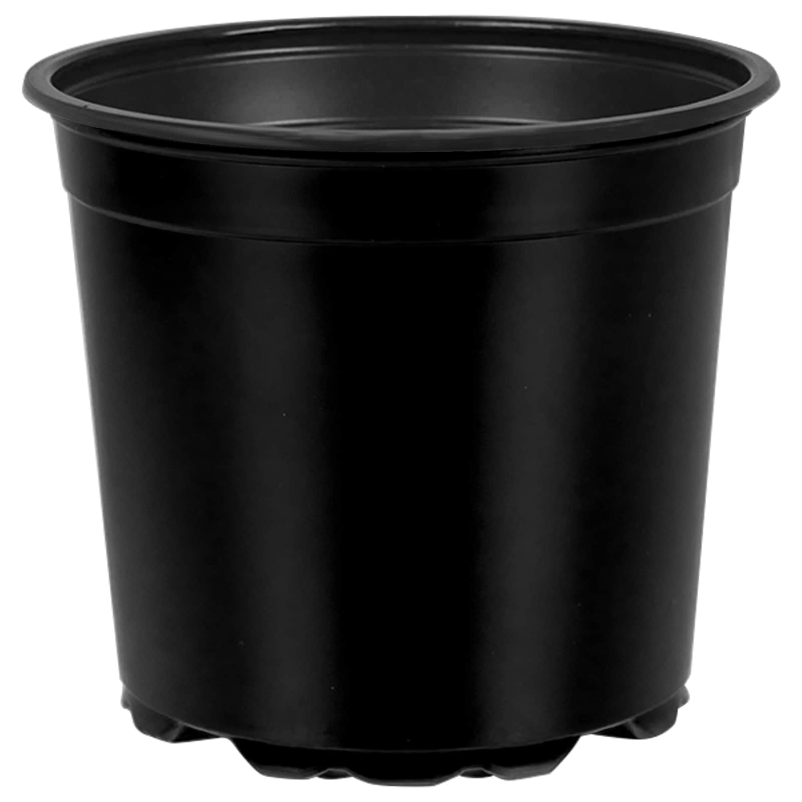 Lonac za cvijeće 200 pcs Crna Ø 15 x 13 cm Plastika