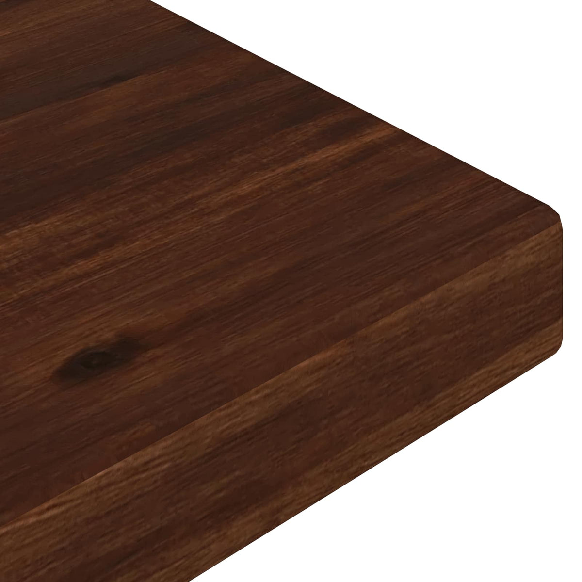 Pravokutni stolni vrh 90 x 50 x 3,5 cm Pravokutni Tamno smeđa