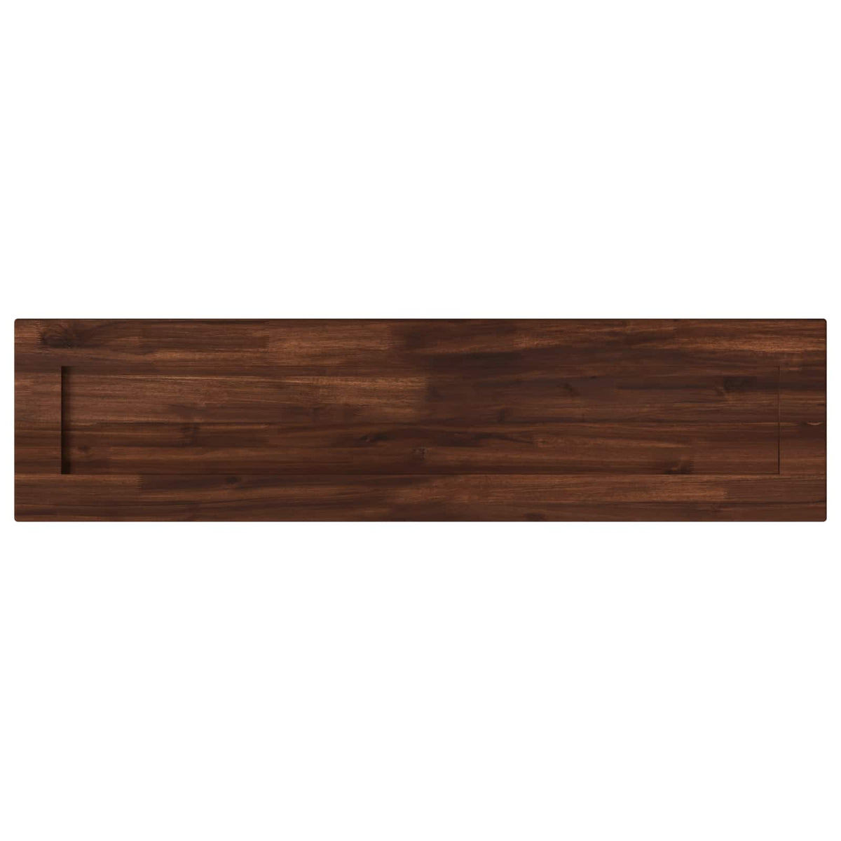 Pravokutni stolni vrh 90 x 50 x 3,5 cm Pravokutni Tamno smeđa