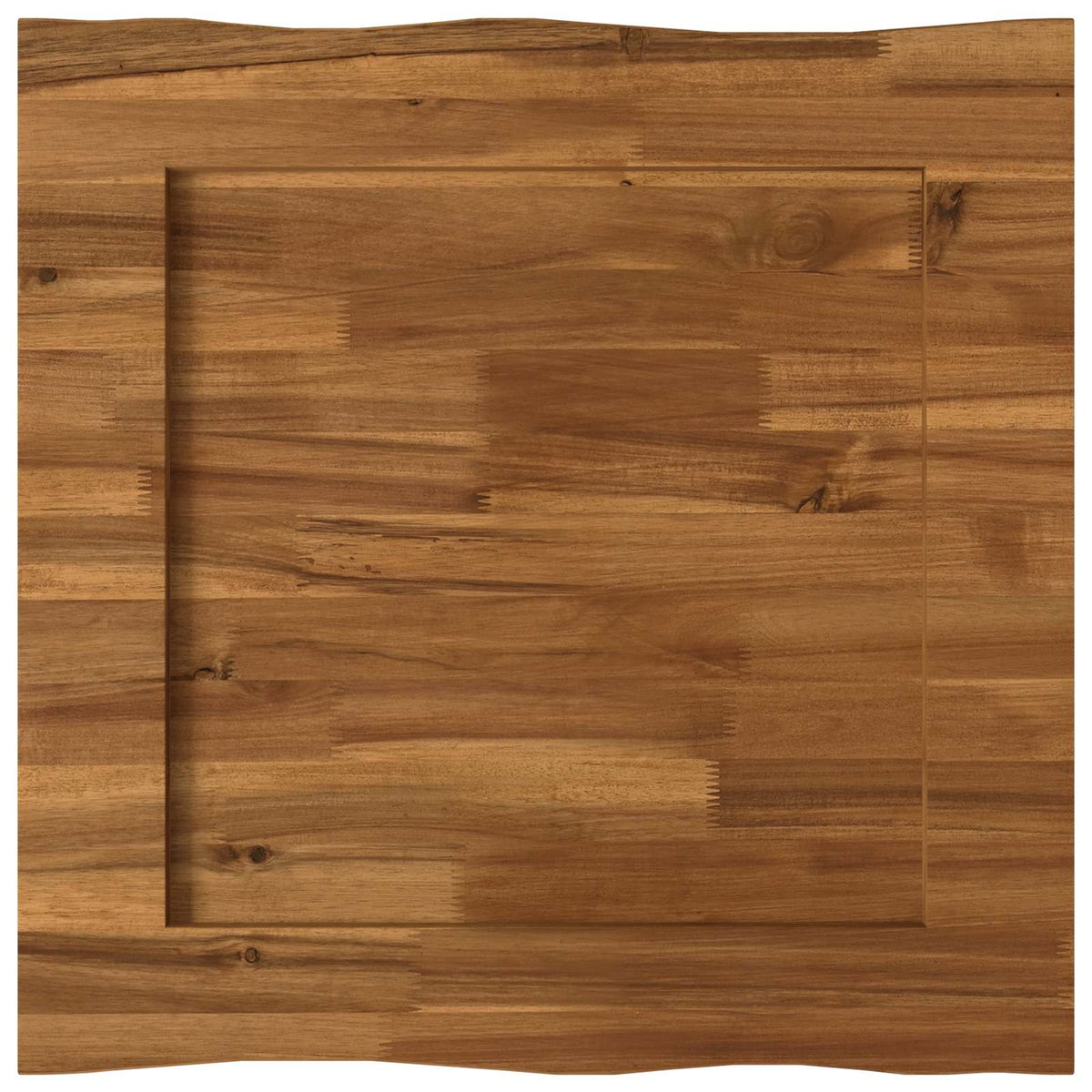 Pravokutni stolni vrh 60 x 60 x 3,5 cm Četvrtasti Prirodna